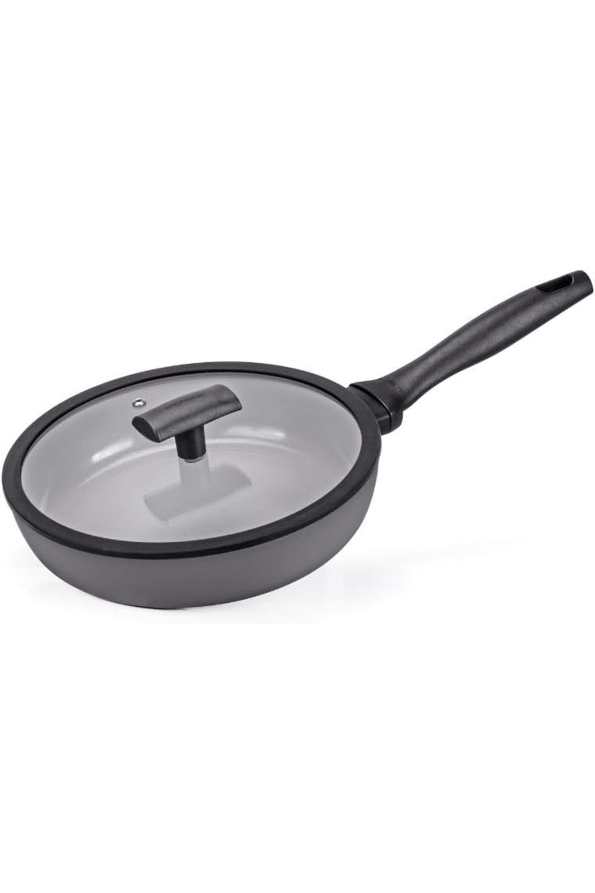 STOREMAX ELZ Melodia Finegress Kısa Tencere 24 cm + Cam Kapak FRNTR 1127478
