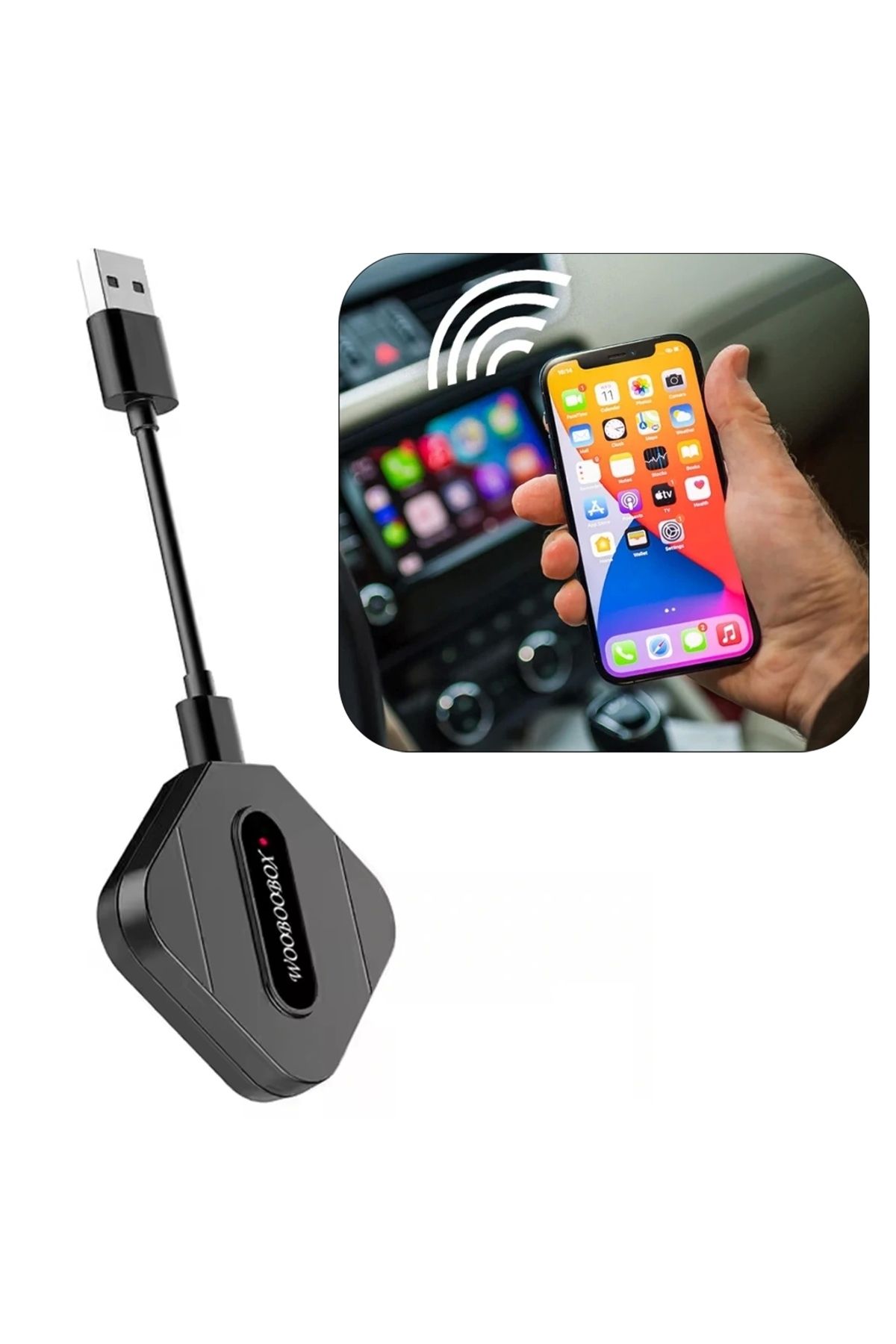 STOREMAX Z1A-Z1D WİRELESS KABLOSUZ ANDROİD AUTO EKRAN YANSITMA (5047)