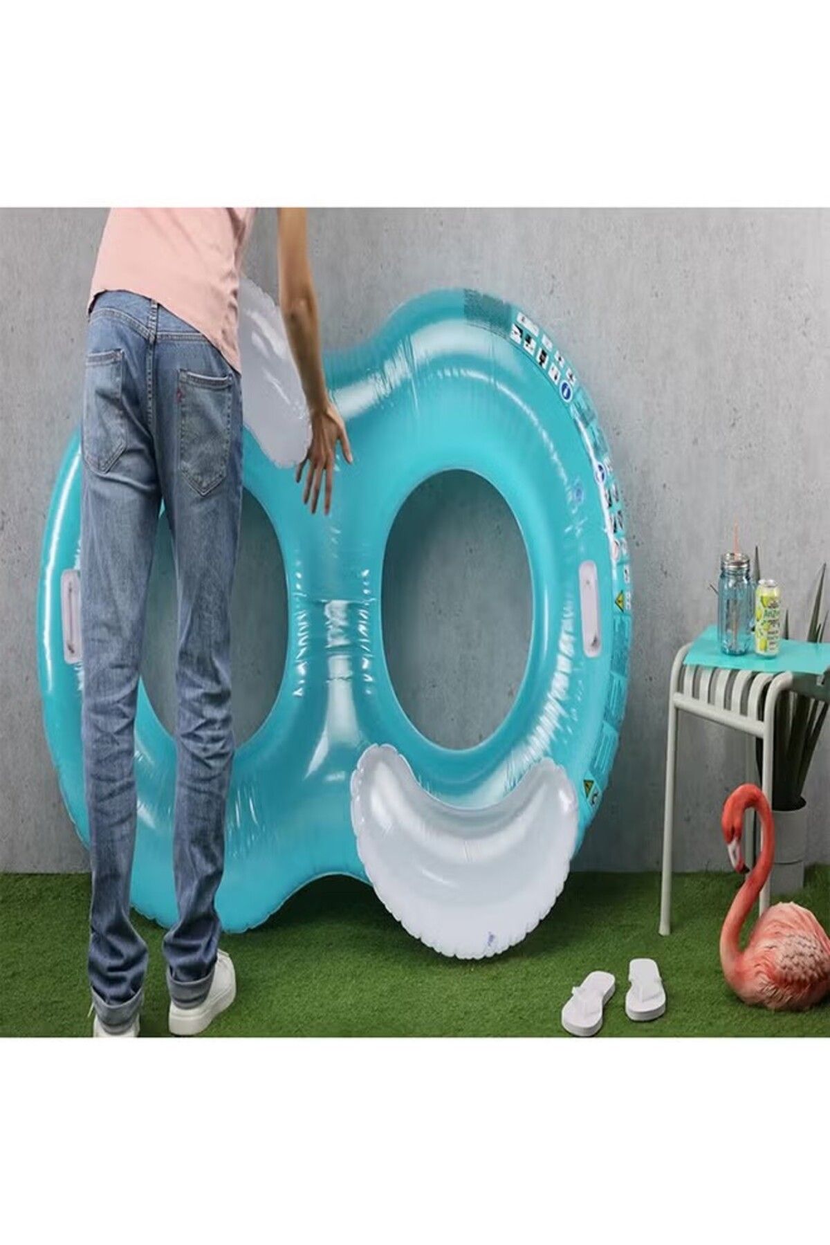 BESTWAY-Bestway Double Backrest Pool Float 188X117CM 26-43009 3