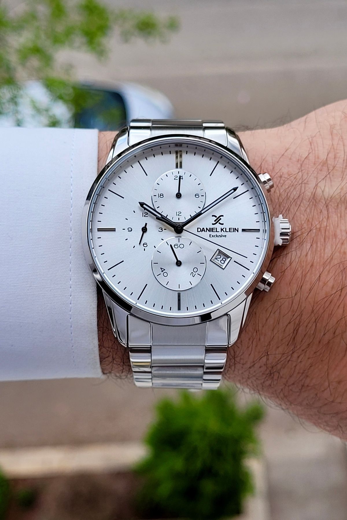 Daniel Klein Metalik Renk 2 Yıl Garantili 42 Mm Erkek Kol Saati