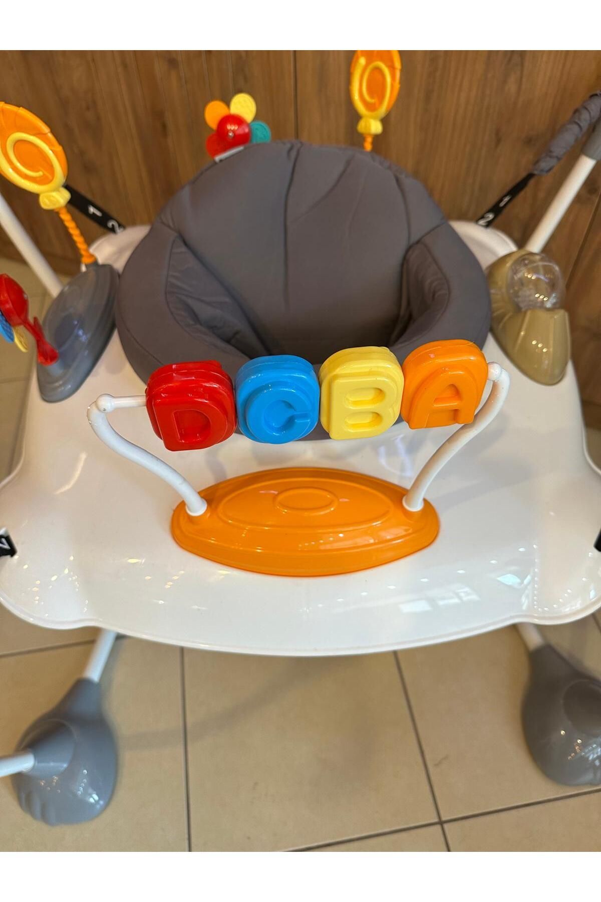 Babyhope Zıpzıp Hoppala Lüks Bebek Hoppala Zıp Zıp GRİ RENK fotoğrafı 2 (önizleme)