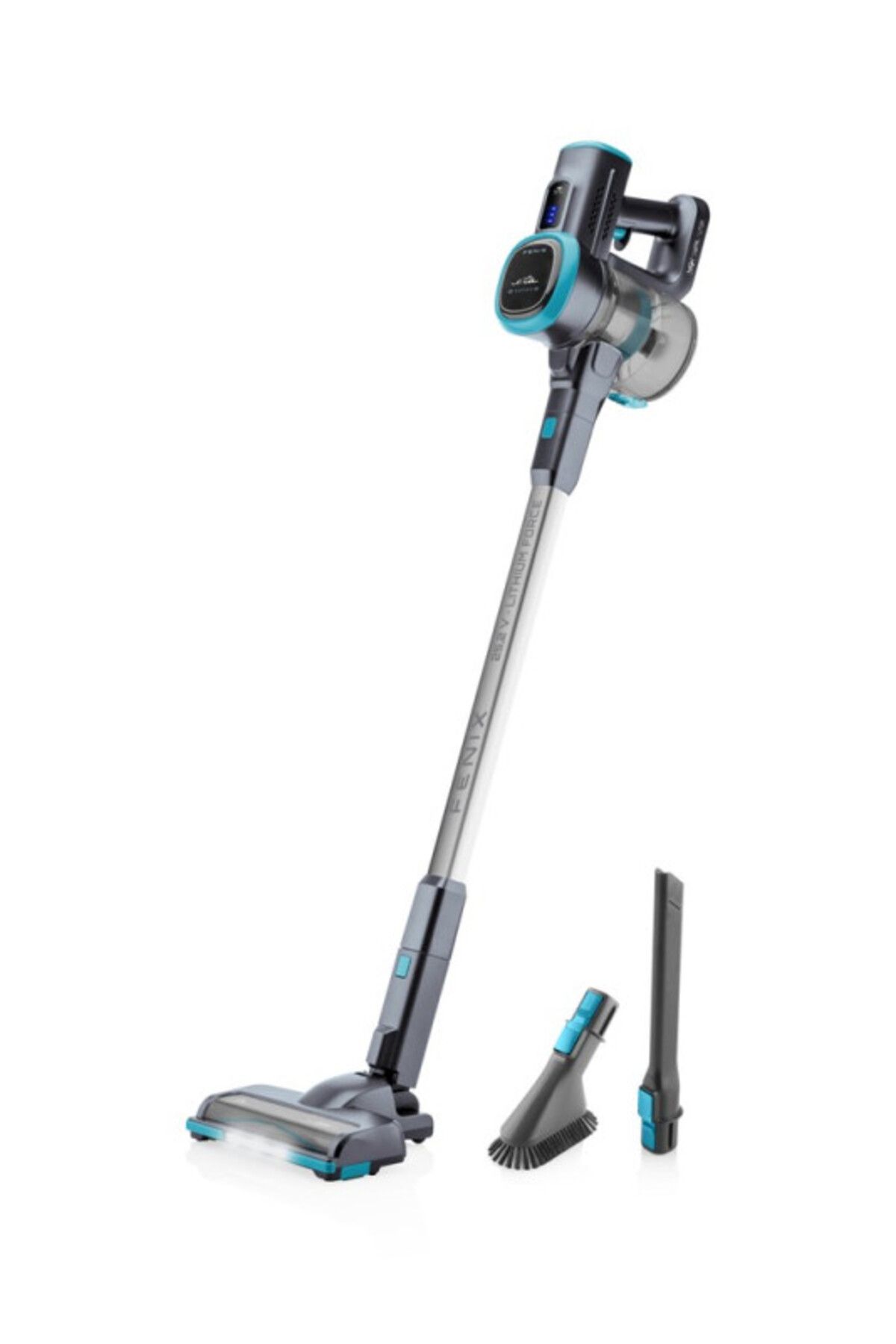 ETA-Vertical vacuum cleaner 2 in 1 Fenix 1233 90000, Li-Ion battery 25.2 V / 2200 mAh, container 0.6 l 3