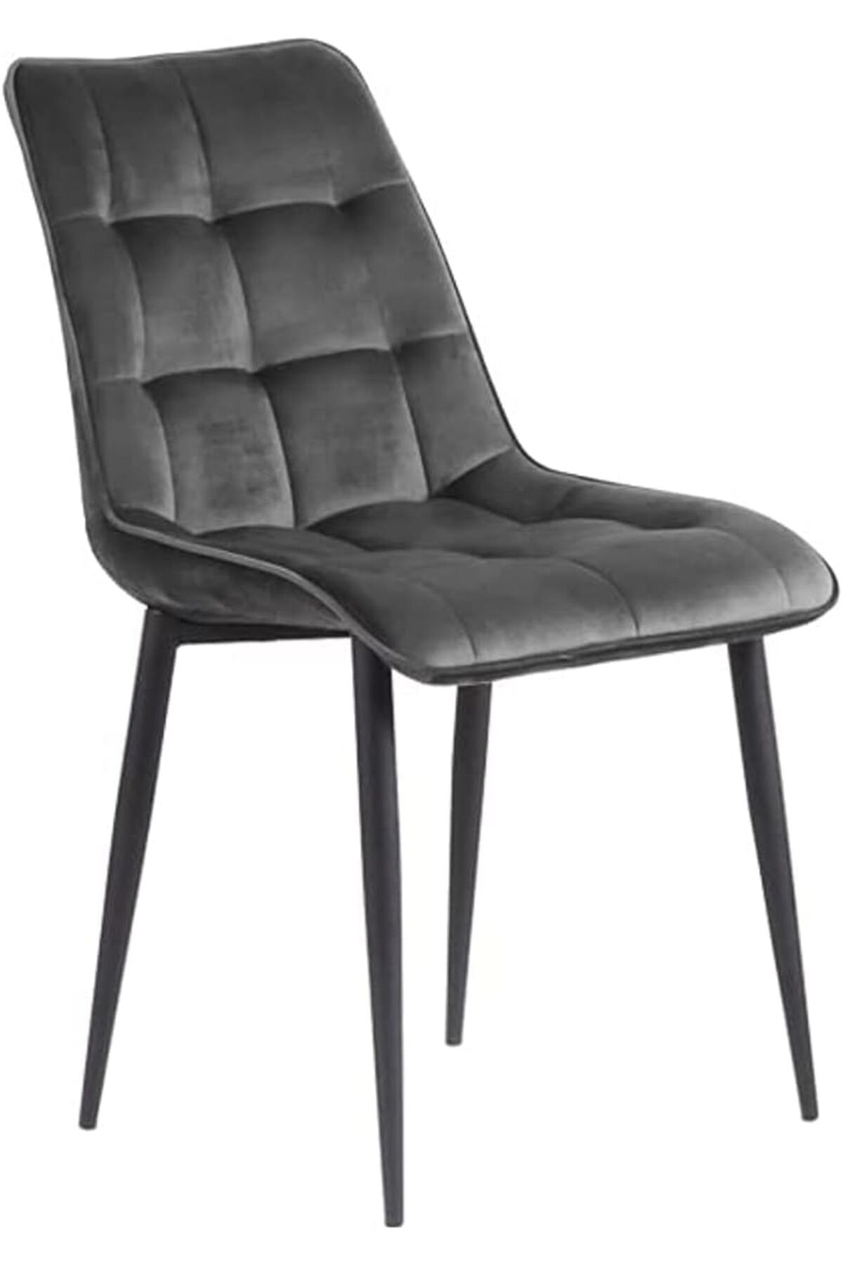 MAPLE HOME DECORATION-Power Velvet Chairs Modern Accent Dining Chairs Flannelette Comfy Upholstered Living Room Furniture 1