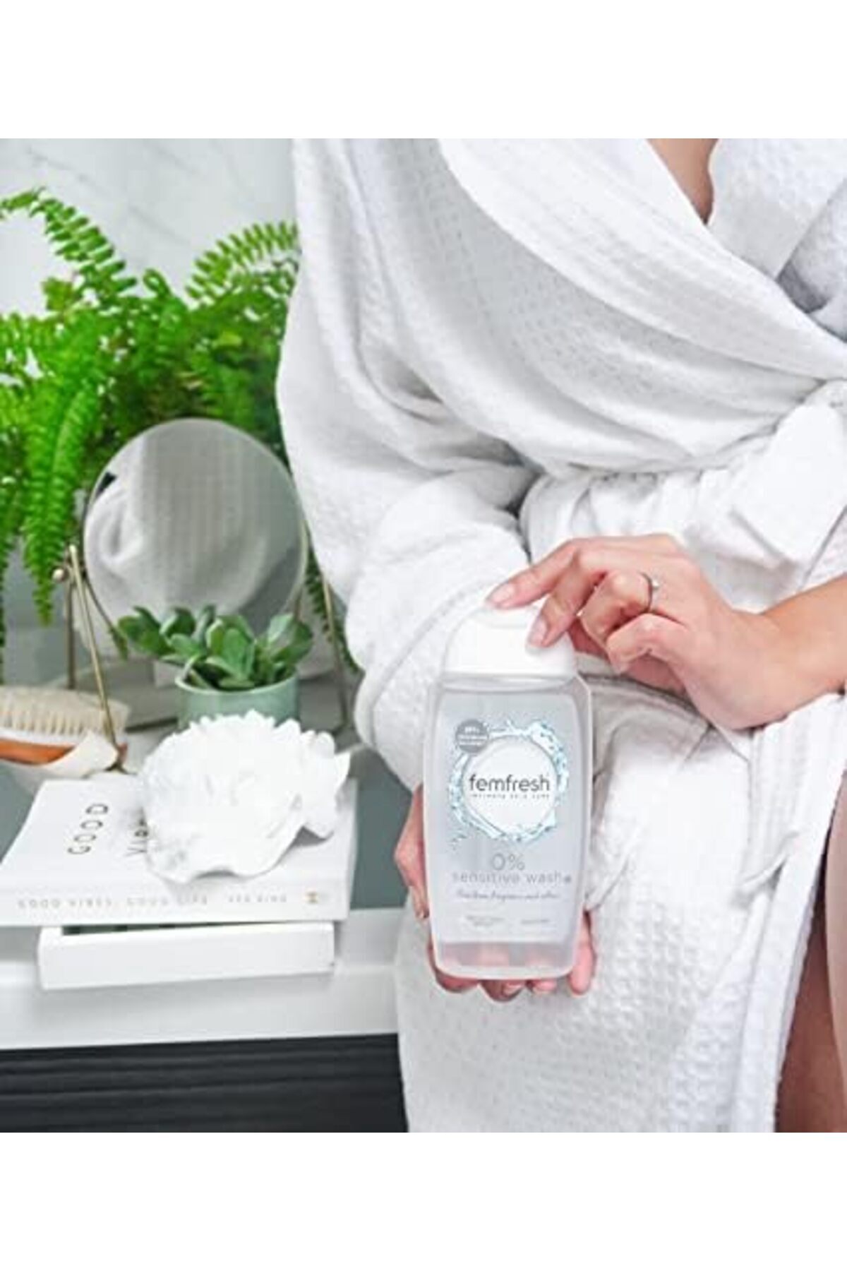 Femfresh-Intimate Skin Care 0% Wash, 0% Fragrance, 0% Soap, 94% Natural Origin Ingredients, Vegan Fr 6