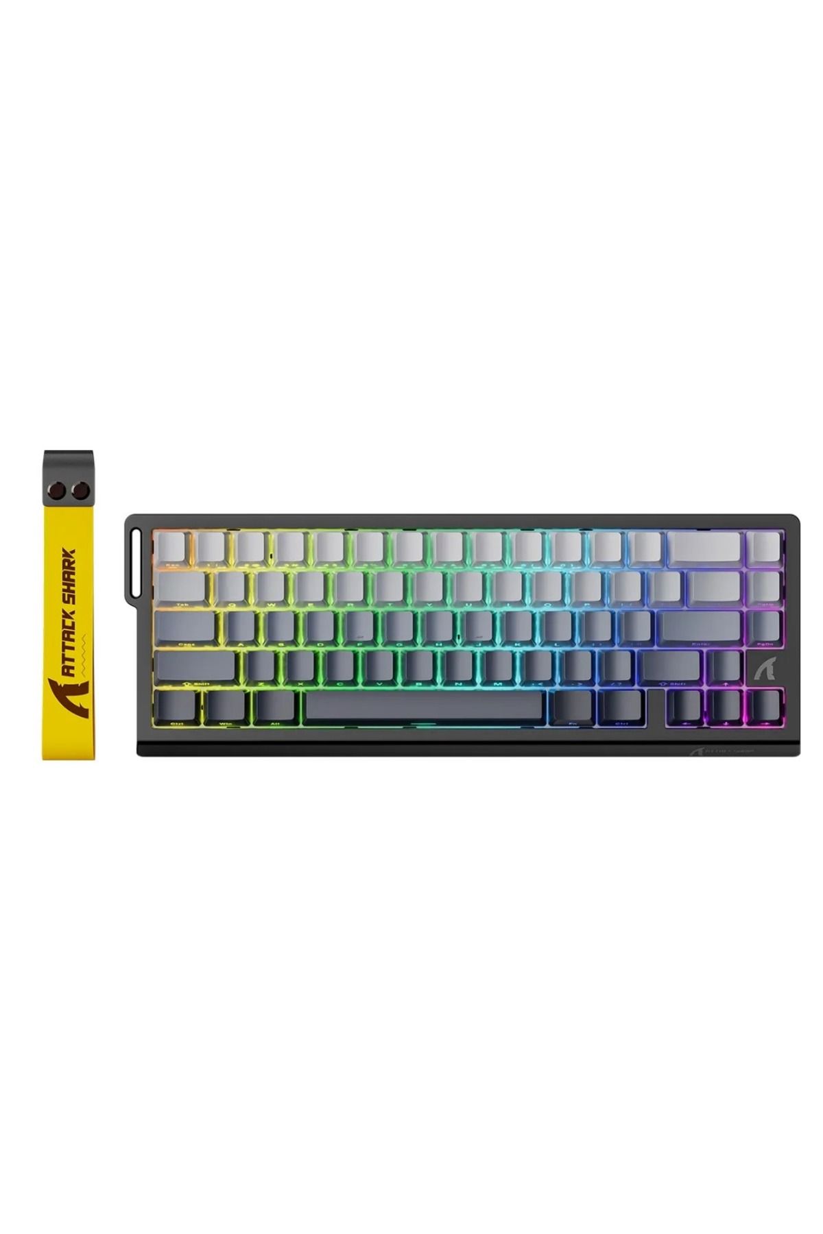 SiLabor X Attack Shark X68HE Manyetik Switch Klavye - 0.125ms Ultra Düşük Gecikme, RGB Aydınlatma