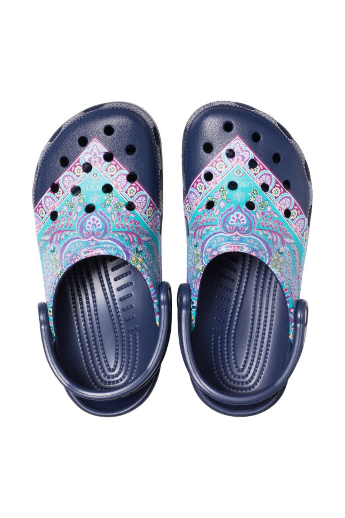 Crocs-Saboți Crocs Liberty London X Crocs Classic Clog 41-42 EU - M8/W10 US Albastru - Bleumarin 5