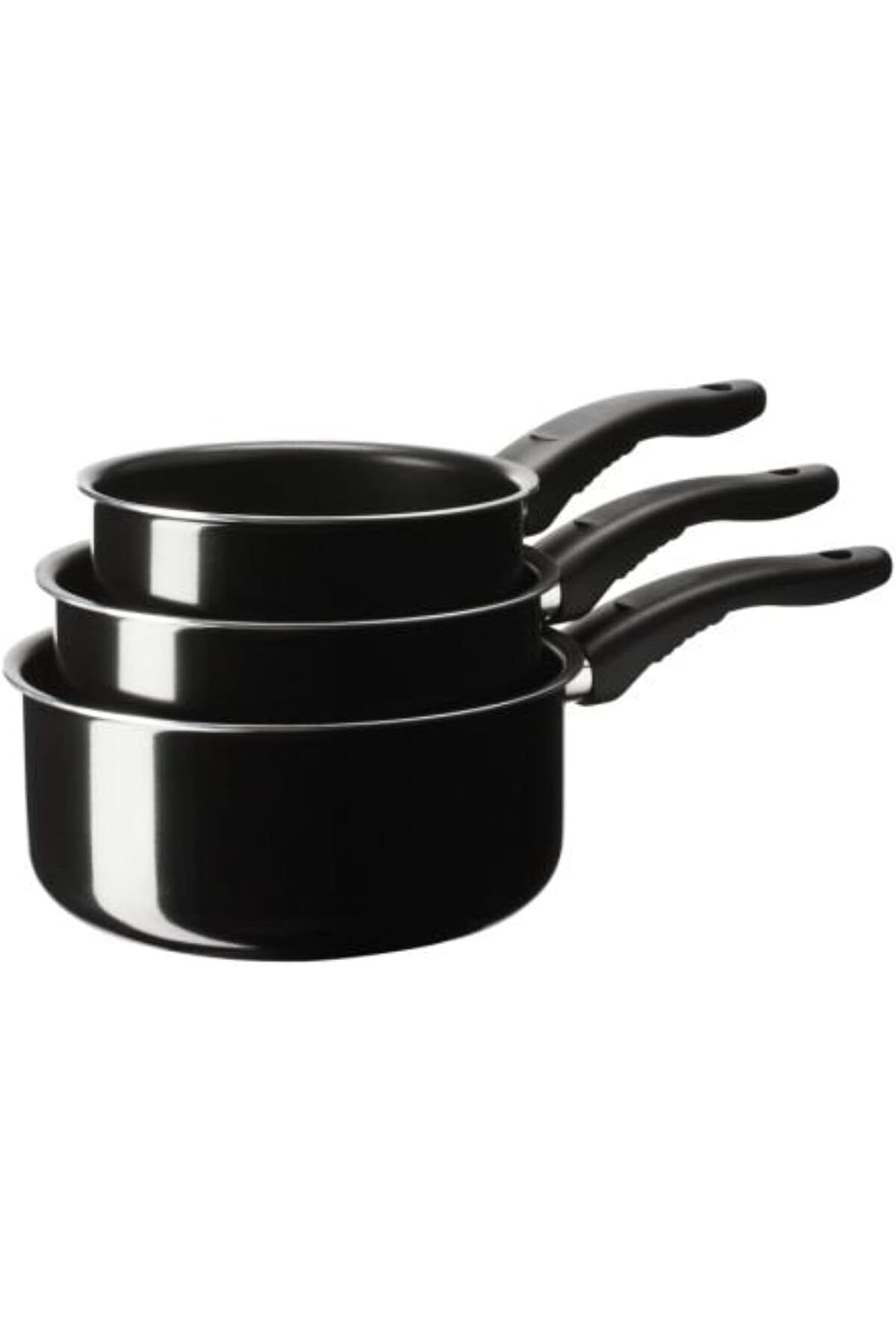 LUXE Kavalkad – Casserole, LOT de 3, Noir LXSHP 1055529