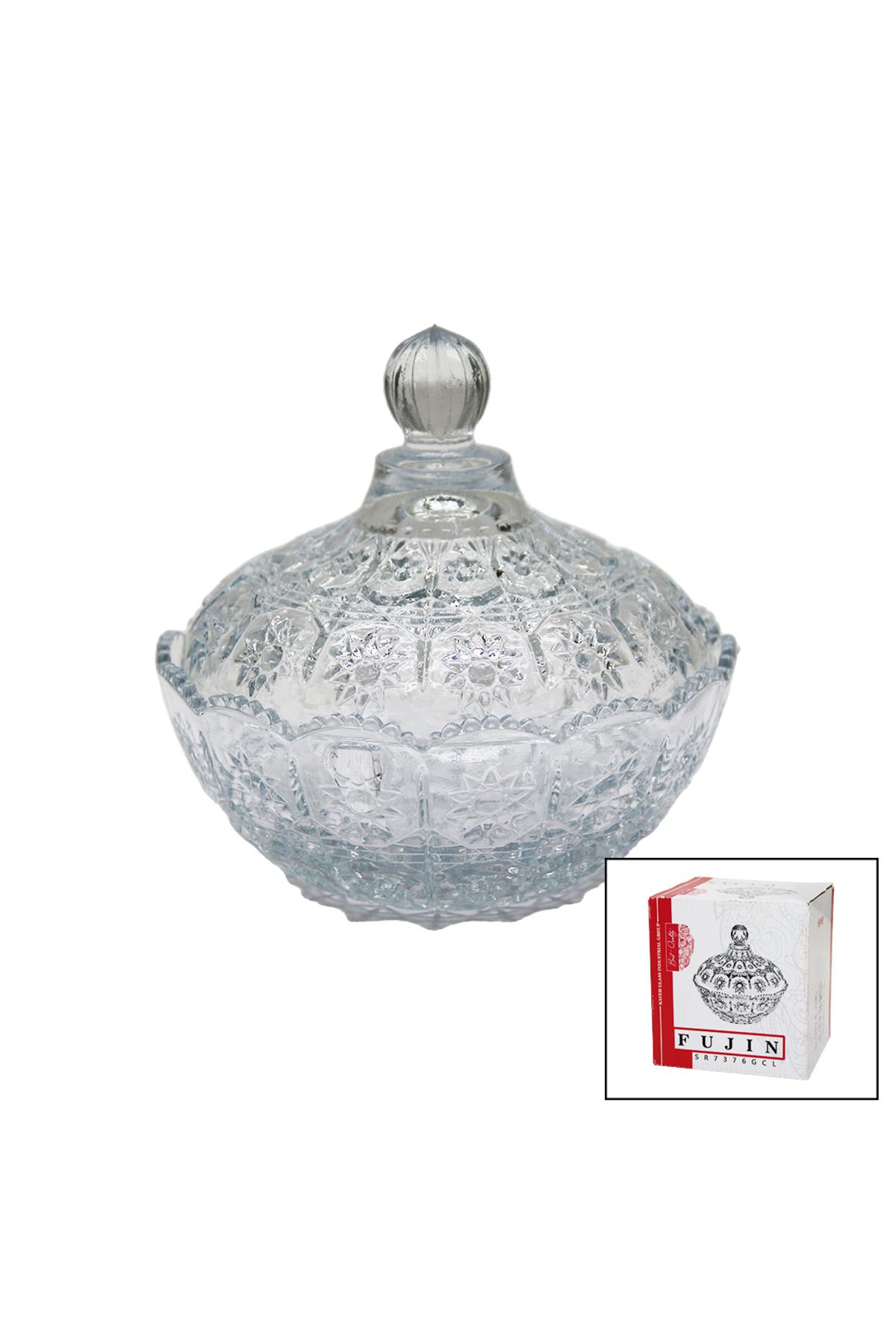 STOREMAX OZN BÜYÜK - DESENLİ - CAM ŞEKERLİK OZNstre 1094633
