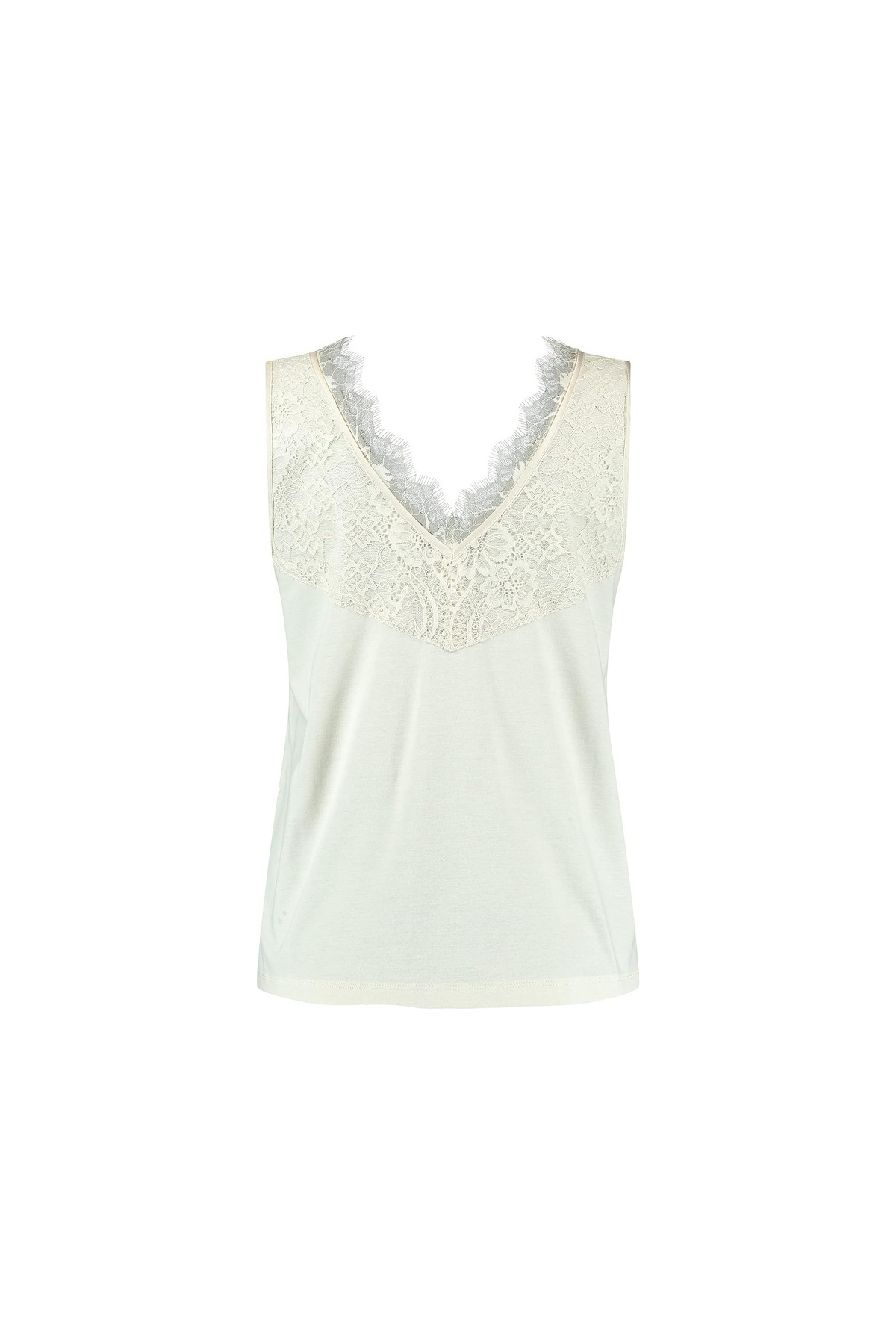 TAIFUN-Party Top für Damen in creme 2
