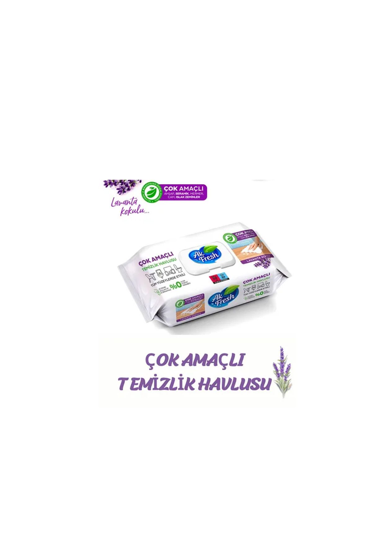 AZ AMBALAJ TEMİZLİK Ak Fresh Çok Amaçlı Temizlik Havlusu Tüm Yüzeyler