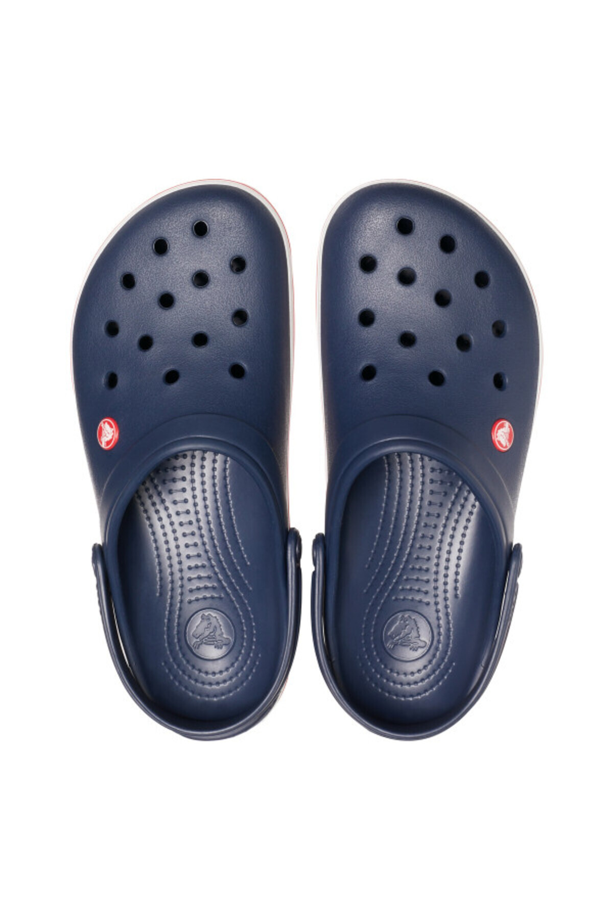 Crocs-saboți crocband - bleumarin/roșu 5