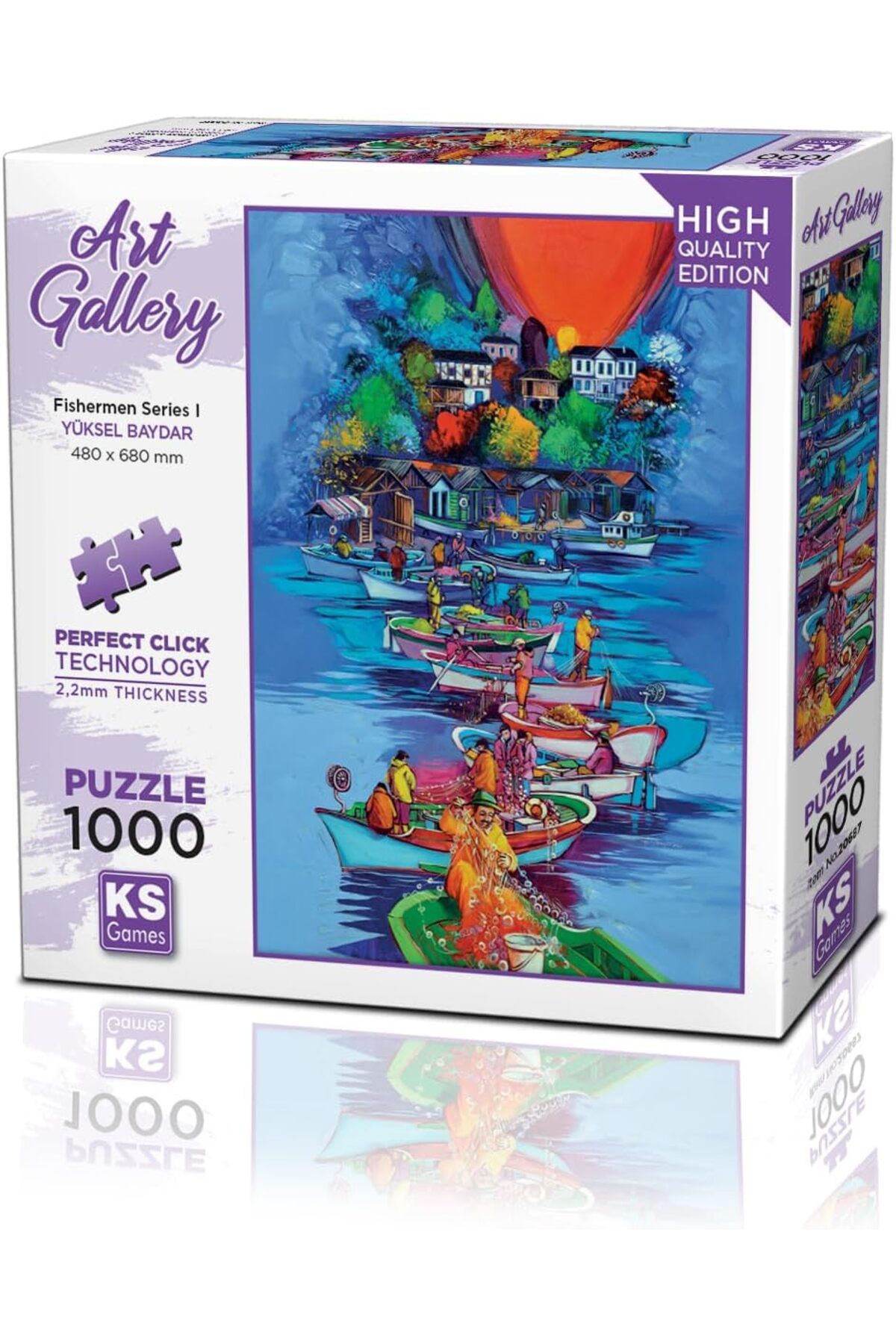 STOREMAX Games 1000 Parça Balıkçılar Serisi I Puzzle FxYM 1126906