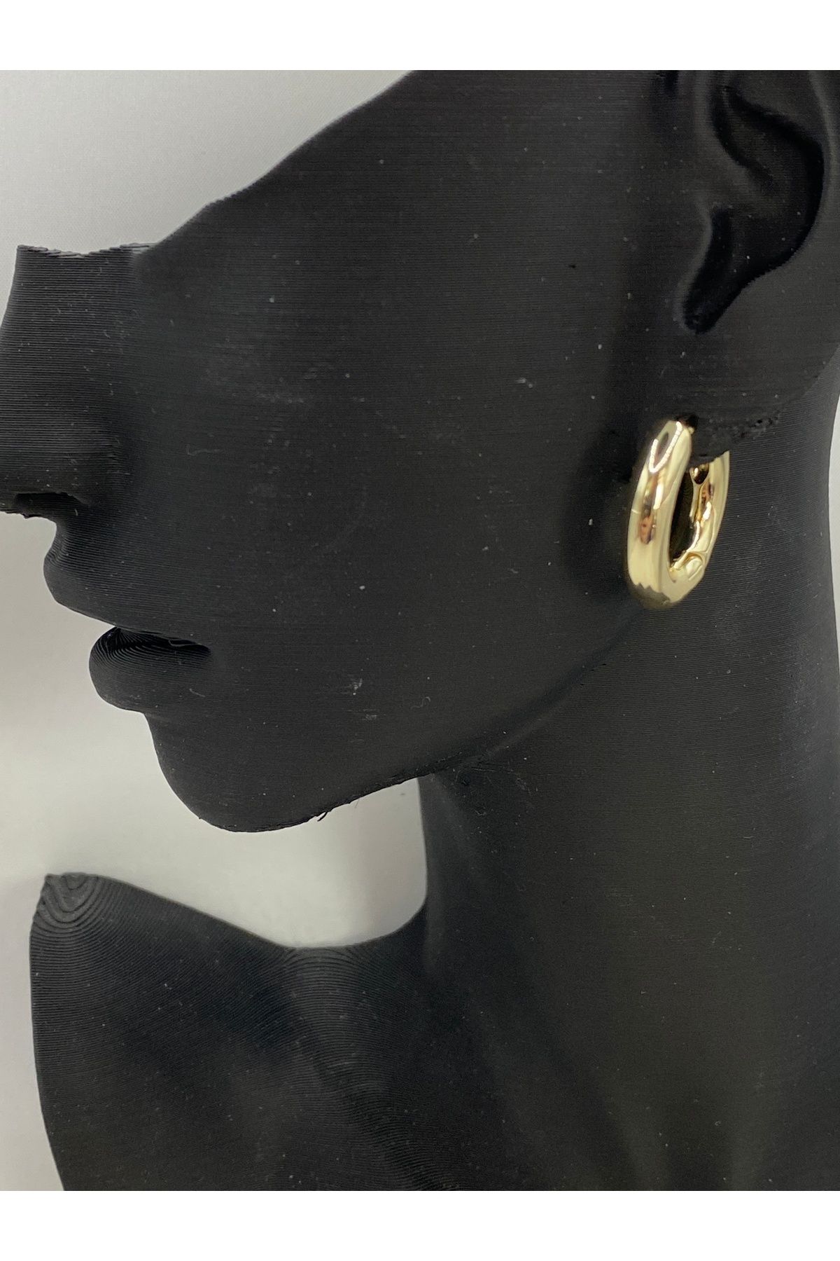 B&G Desing GOLD Özel Tasarım Çelik Küpe - Hediyelik