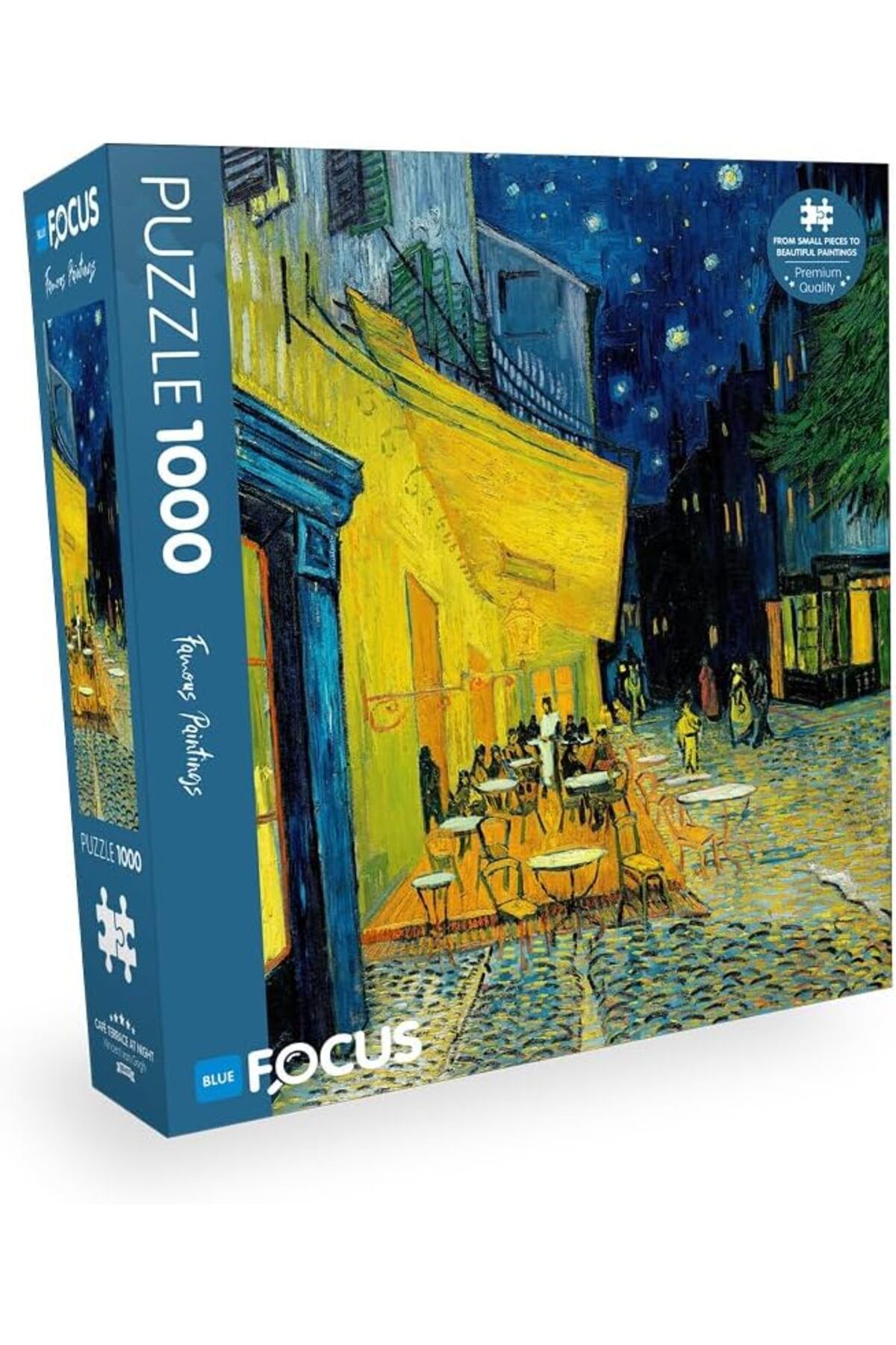 STOREMAX Sbl Focus 1000 Parça Puzzle - CAFÉ TERRACE AT NIGHT (KAFE TERASTA GECE) SBLShp 1064356