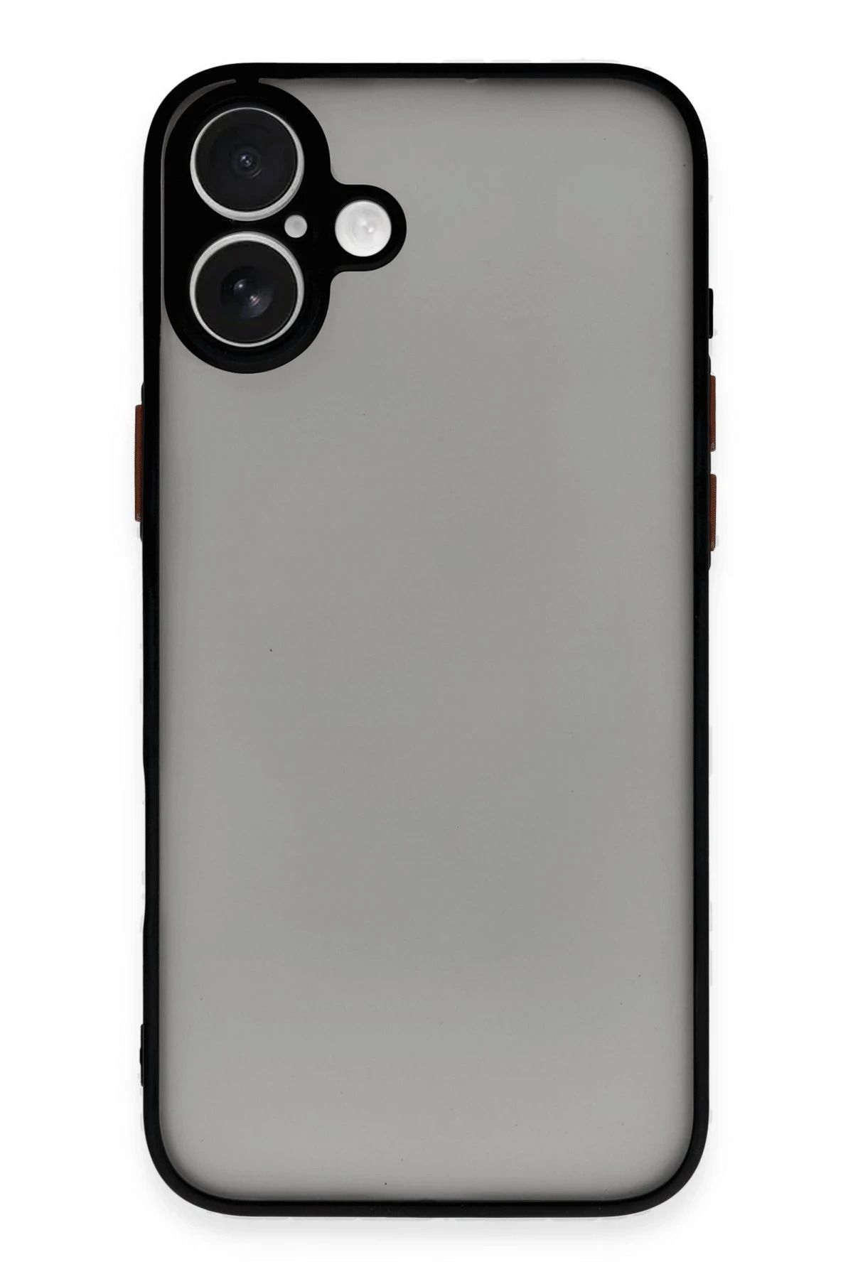 NewFace iPhone 16 Plus Kılıf Montreal Silikon Kapak - Siyah YNSMR
