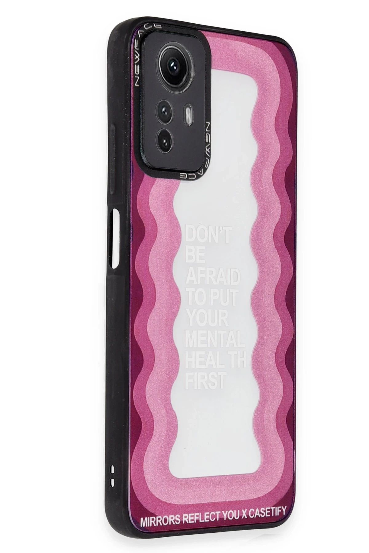 NewFace Xiaomi Redmi Note 12S Uyumlu Kılıf Mirror Desenli Kapak - Mirror - 11 YNSMR