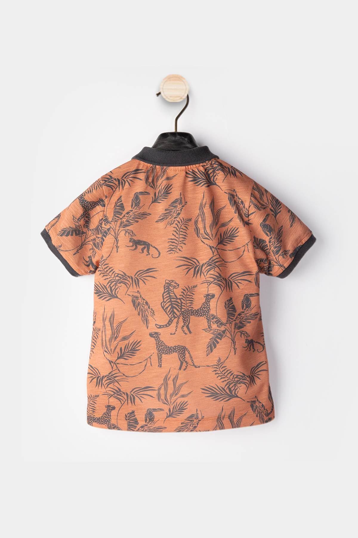 HAUSEkids-2-6 Years Cool Flower Animals Boy's Suit-Tile 3