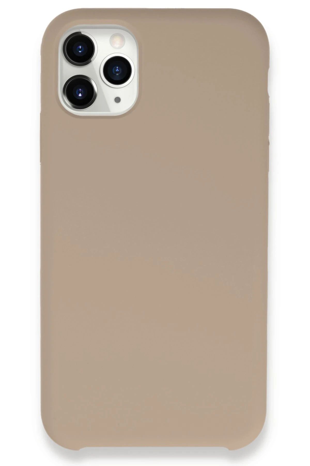 NewFace iPhone 11 Pro Max Kılıf Lansman Legant Silikon - Açık Pembe MRAYD
