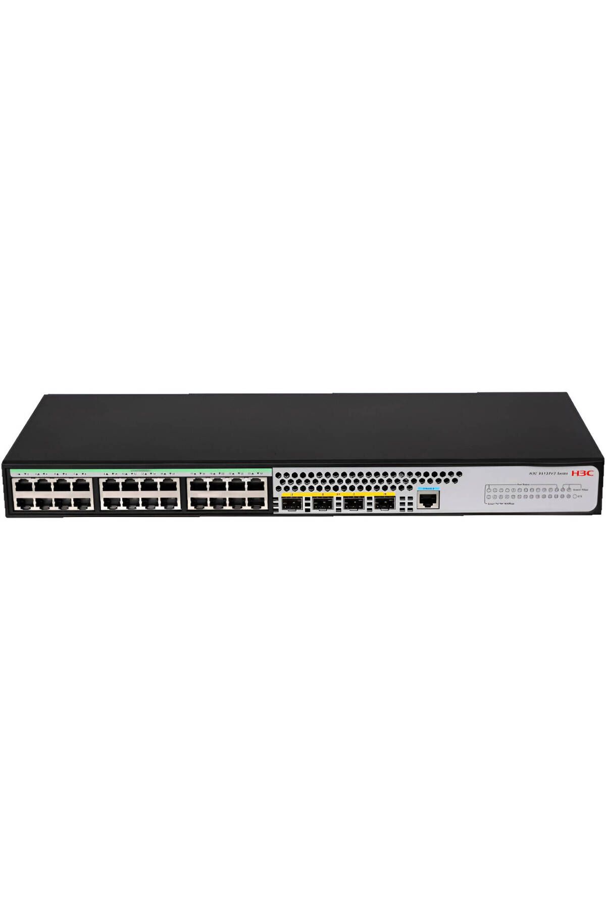 H3C-مفتاح وصول جيجابت من الطبقة 3 S5120V3-LI، واجهة 24x10/100/1000TX+4xSFP 4Combo، مفتاح بسرعة 56 جيجابت في الثانية 1