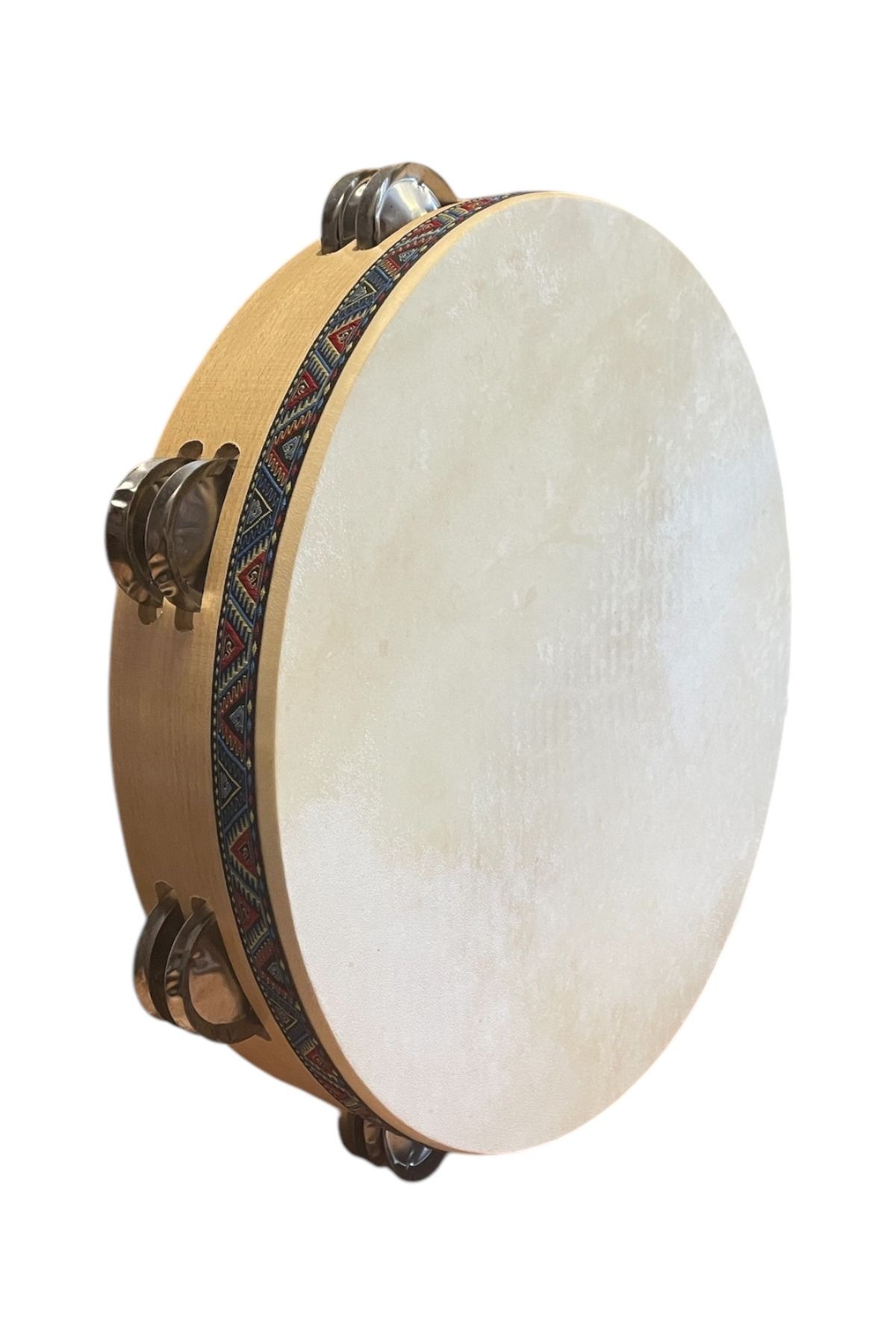 Akmen Müzik Aletleri ZİLLİ TEF/DEF HAYVAN DERİLİ 38CM
