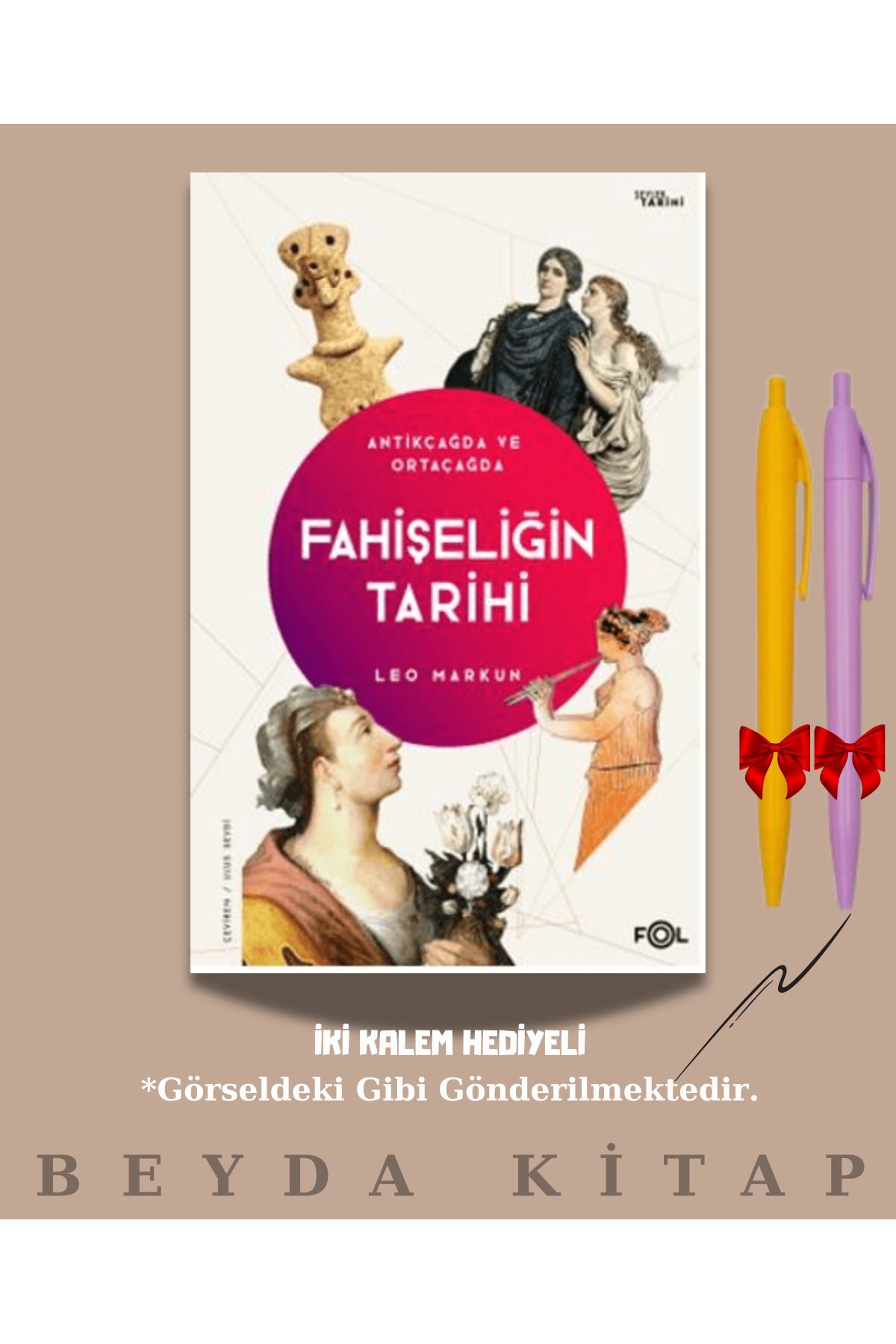FOL Kitap Fahişeliğin Tarihi - Leo Markun - İki Kalem Hediyeli - Yeni Kitap