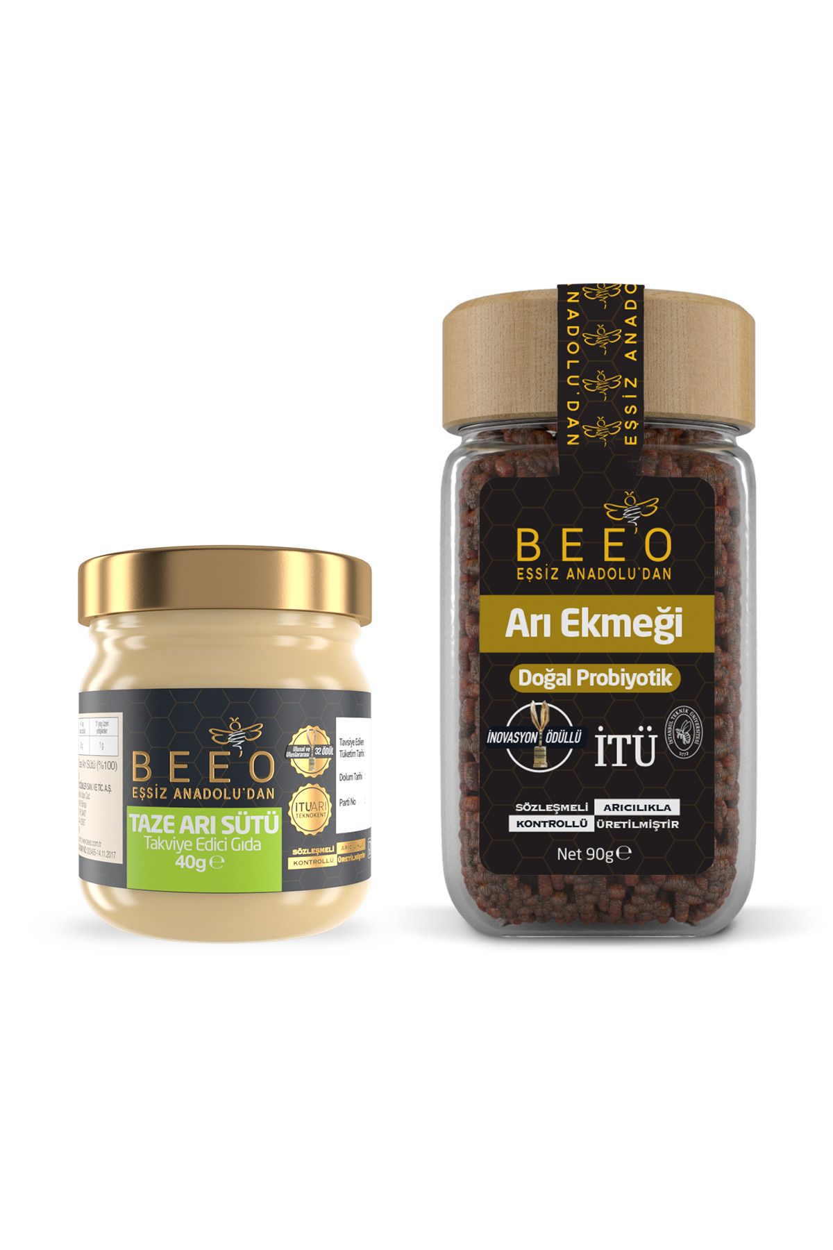 BEE'O Taze Arı Sütü Arı Ekmeği Paketi