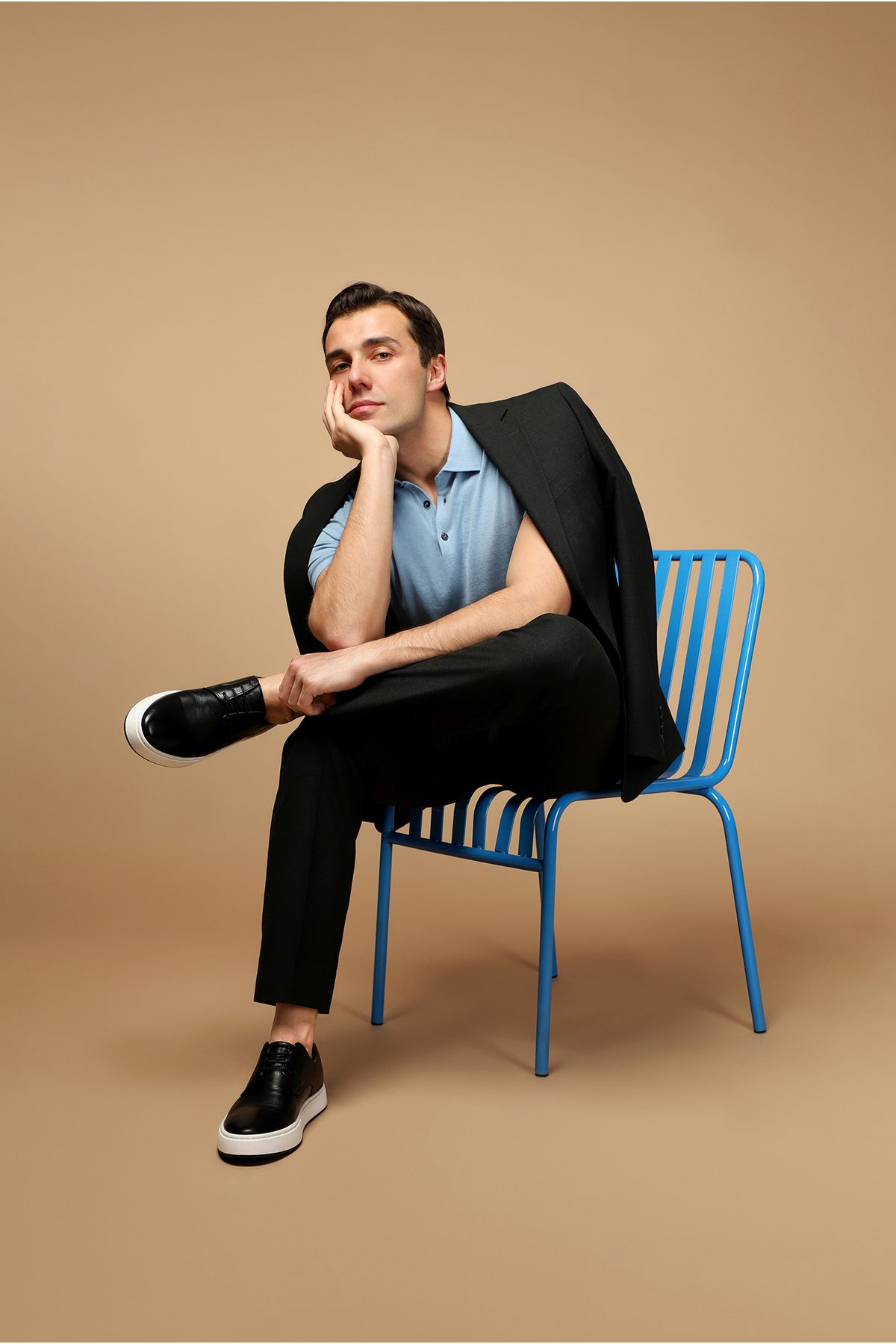 Kiğılı Slim Fit Dar Kesim Yünlü Klasik Takım Elbise