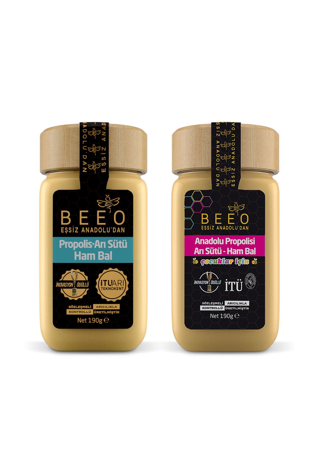 BEE'O Propolis Arı Sütü Ham Bal Aile Paketi