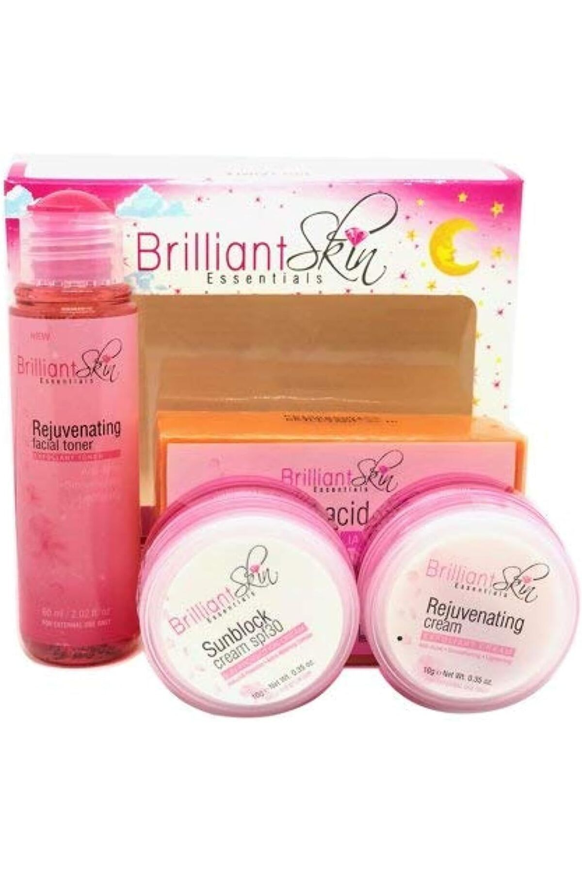 Brilliant-Skin Essentials Rejuvenating Whitening Facial Set 5