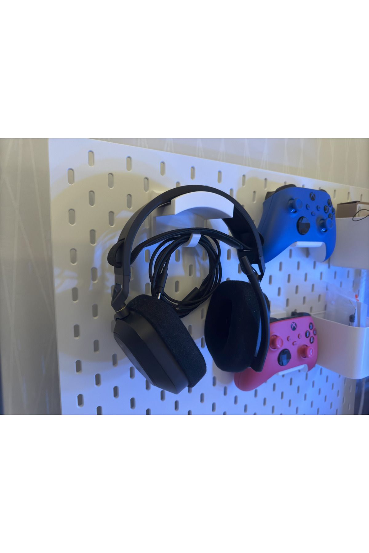 Owl Global Oyuncu ve Normal Kulaklık Standı Headset Skadis Standı ve Kablo Askısı (Kulaklık ve Kablo Yoktur.)