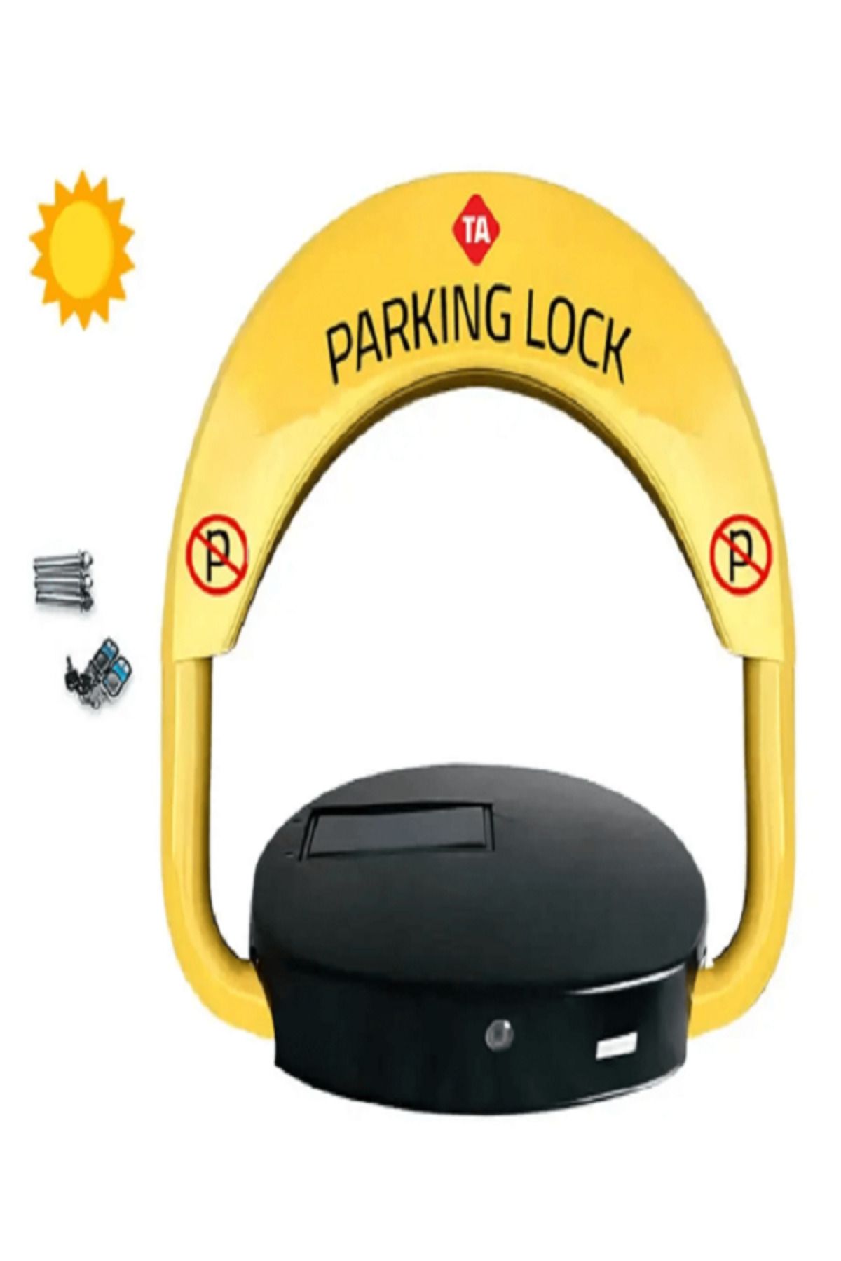 TA POS-Solar powered parking barrier device + 2 remote controls 1