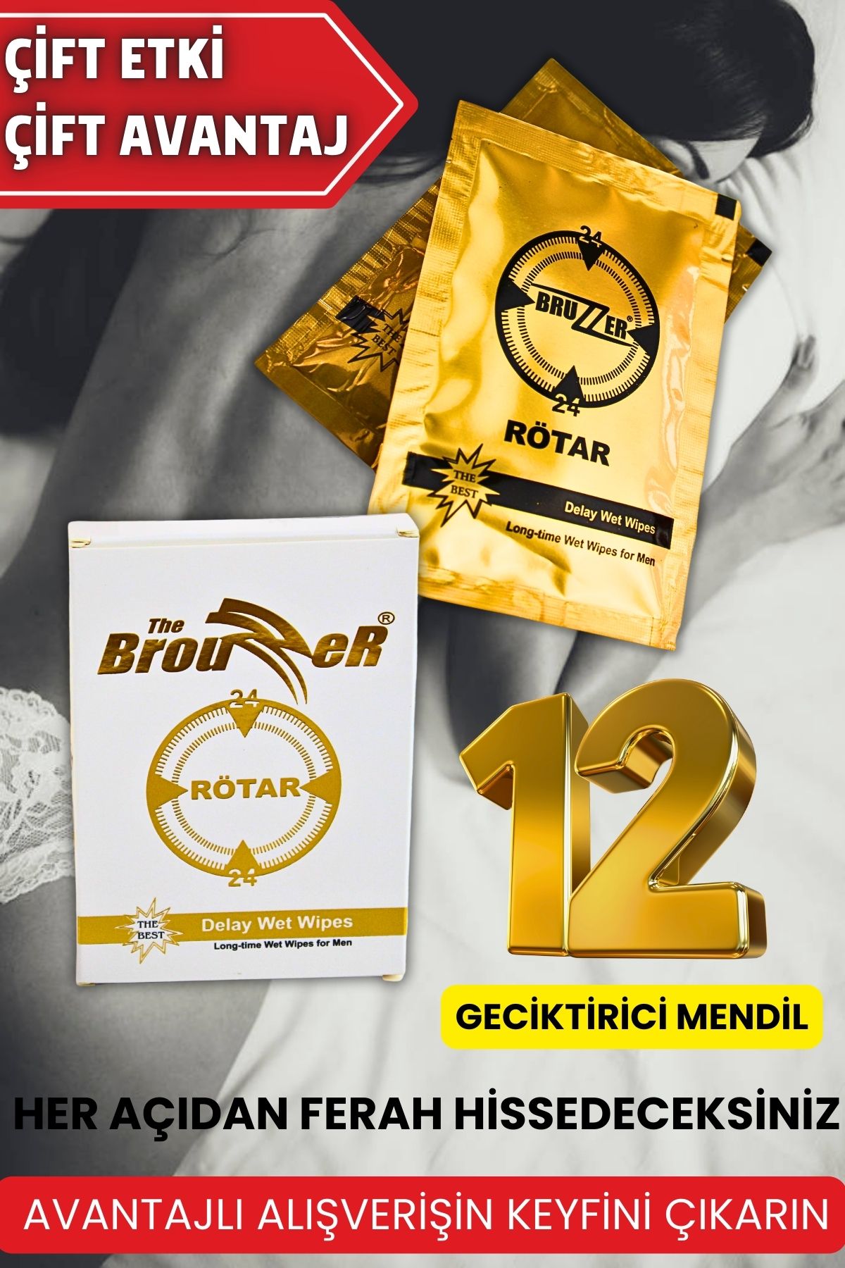 the brouzzer energy The Brouzzer Uzun Deneyim Mendili 12'li Set – Pratik, Hijyenik ve Etkili Kullanım Avantajı