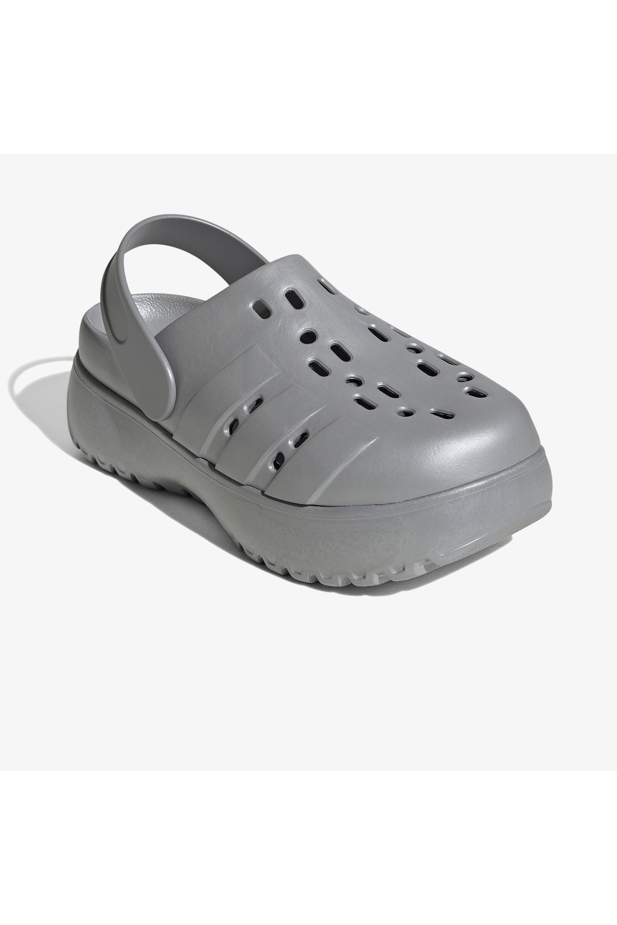 Resim adidas AdıletteClogPlatform Gri Unisex Sandalet 
