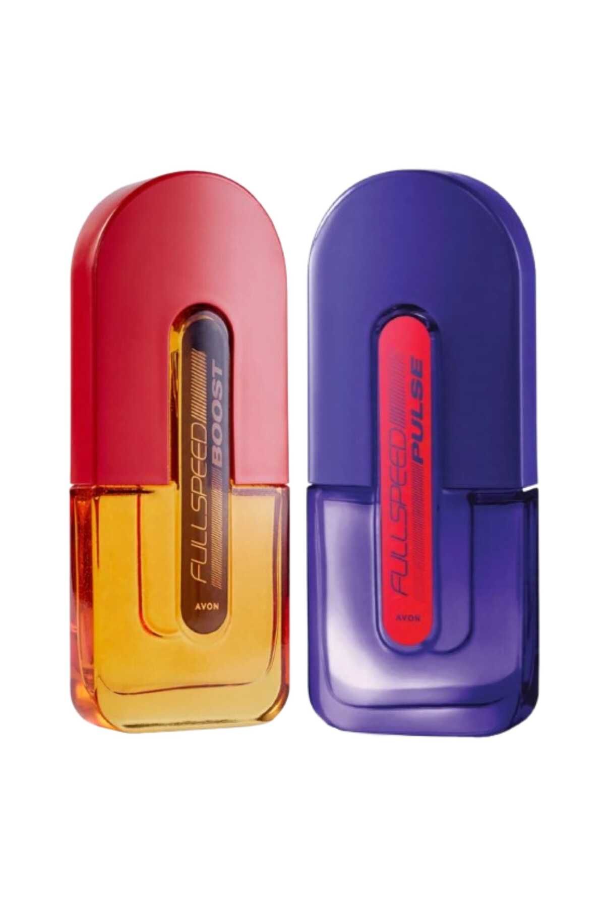AVON Full Speed Boost ve Full Speed Pulse Erkek Parfüm Paketi