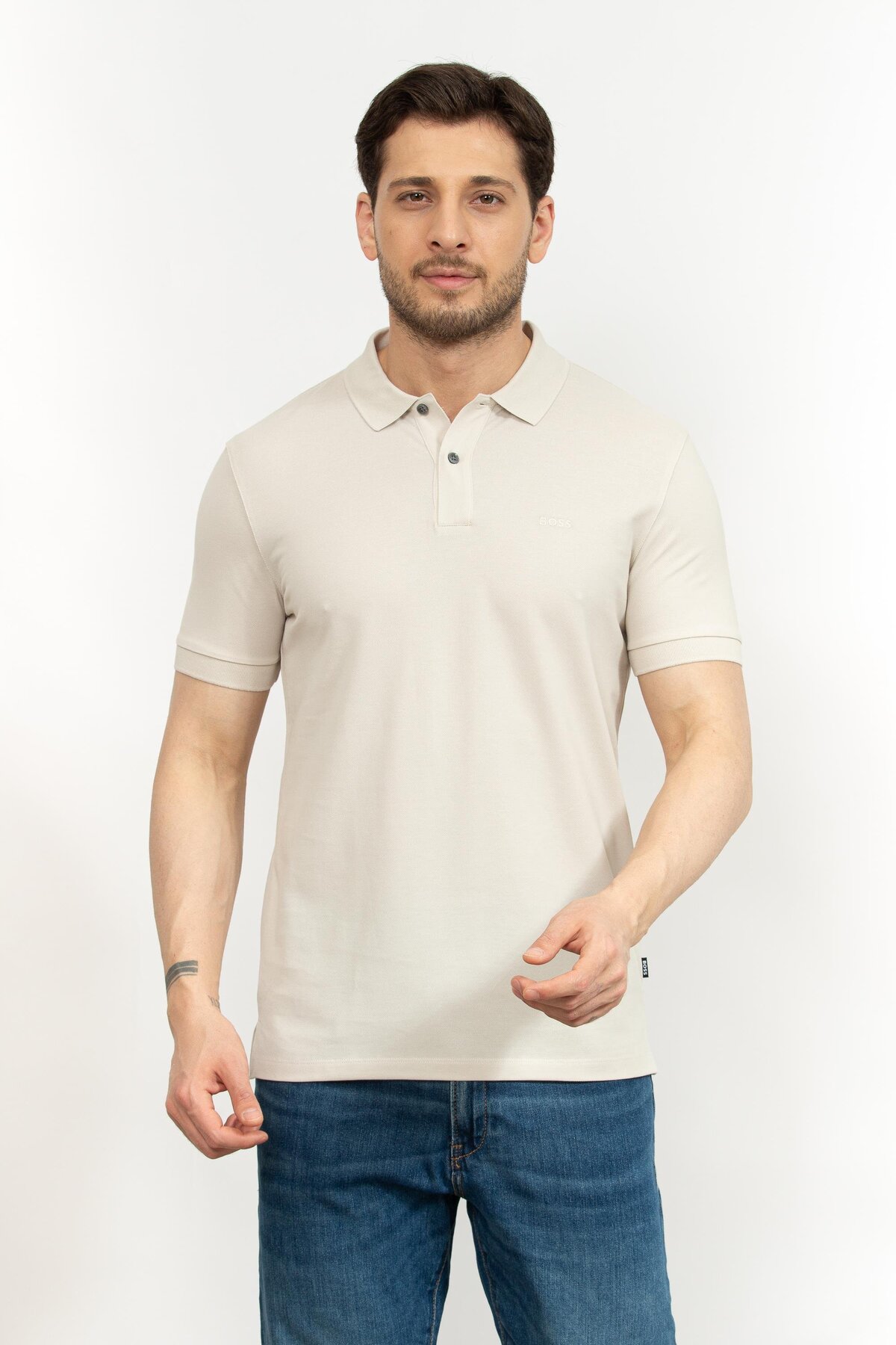 باس تی‌شرت یقه پولو مردانه