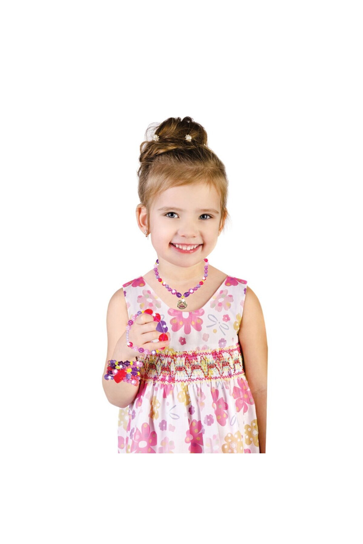 DEDE-Bead Jewelry Set with Barbie Bag 4