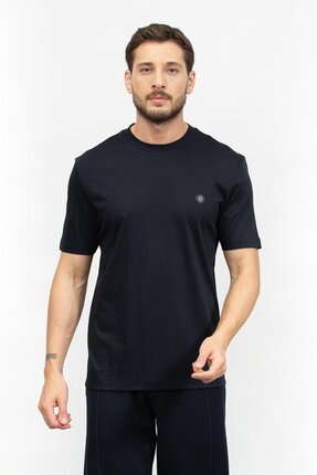 BOSS Erkek Bisiklet Yaka T-Shirt