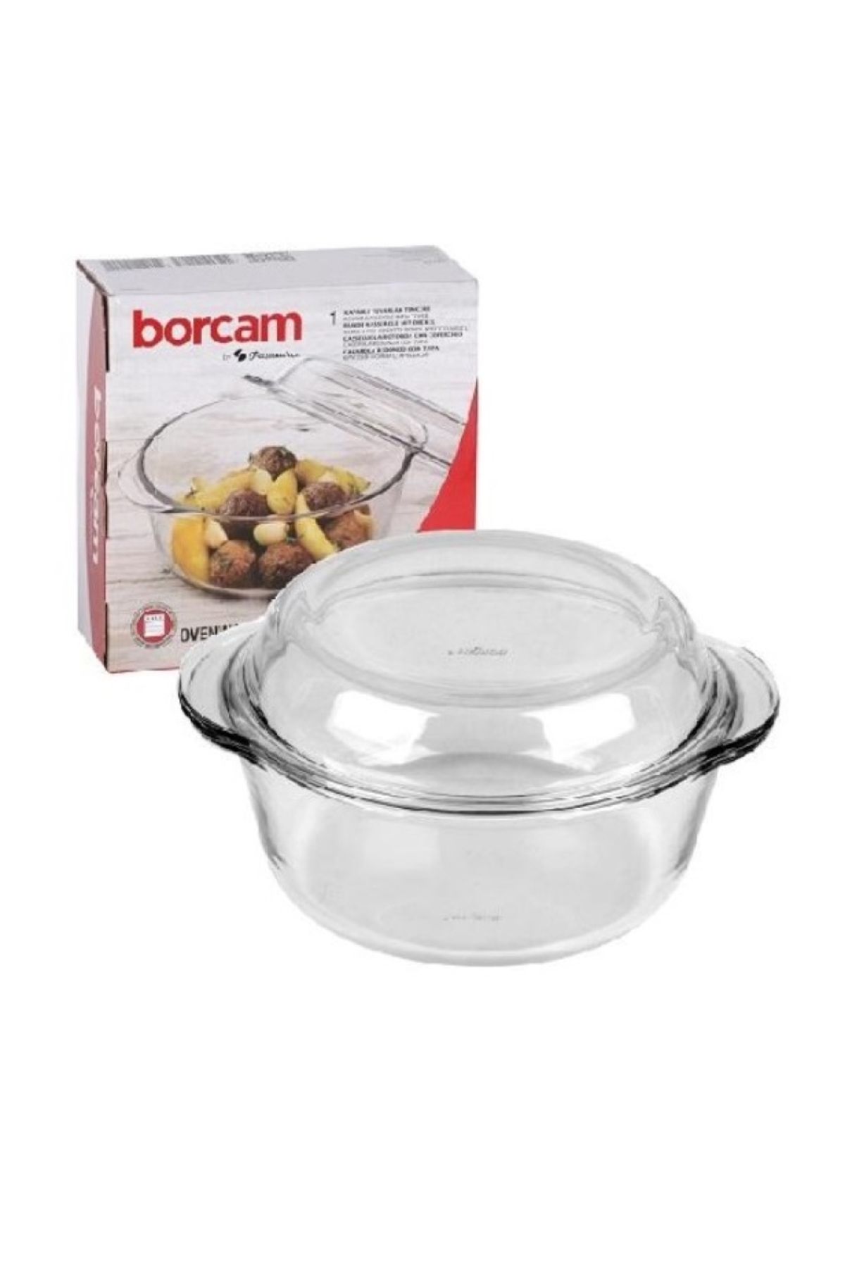 Paşabahçe-Pyrex Pot, Oven Container - Round Lid Pyrex 3