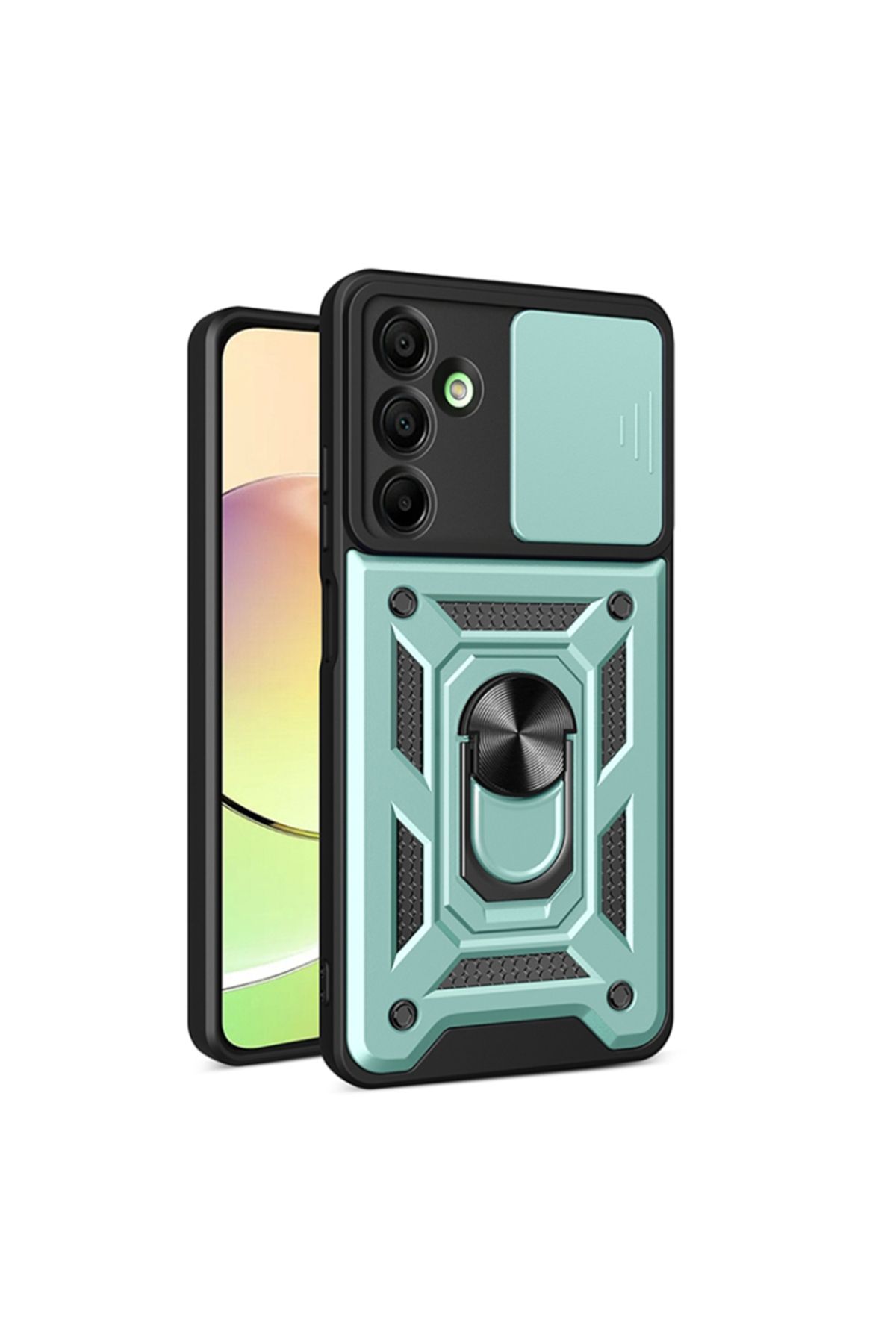 SKYDDAR INNOVATION Husa Samsung Galaxy A16, Camshield, Verde, Set Cu Sticker - One Size