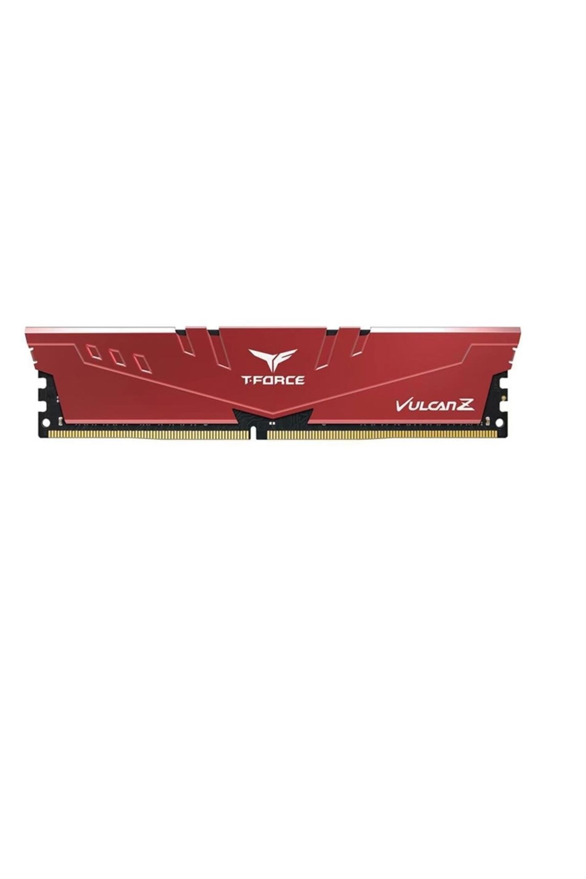 TEAM T-Force Vulcan Z 8GB (1x8GB) DDR4 3200MHz CL16 Kırmızı Gaming Ram (TLZRD48G3200HC16F01)