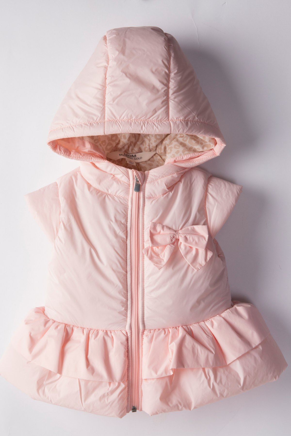 HAUSEkids-1-10 Years Old Engagement Girl's Padded Inflatable Vest-Pink 1