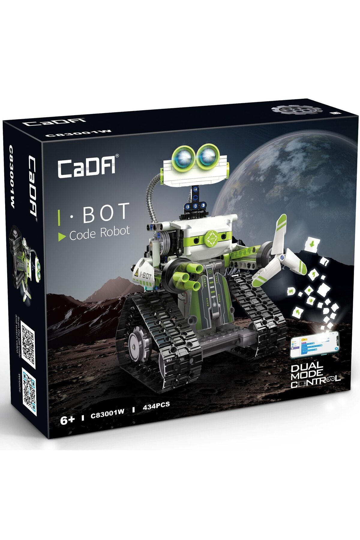 cada-CaDa construction set - I BOT robot with remote control and App control 1