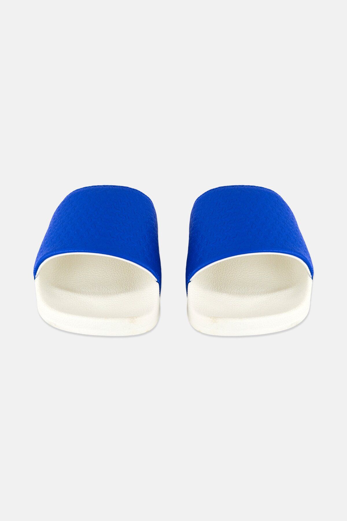 adidas-Kids Boy Adilette Slip On Slides, Blue 4
