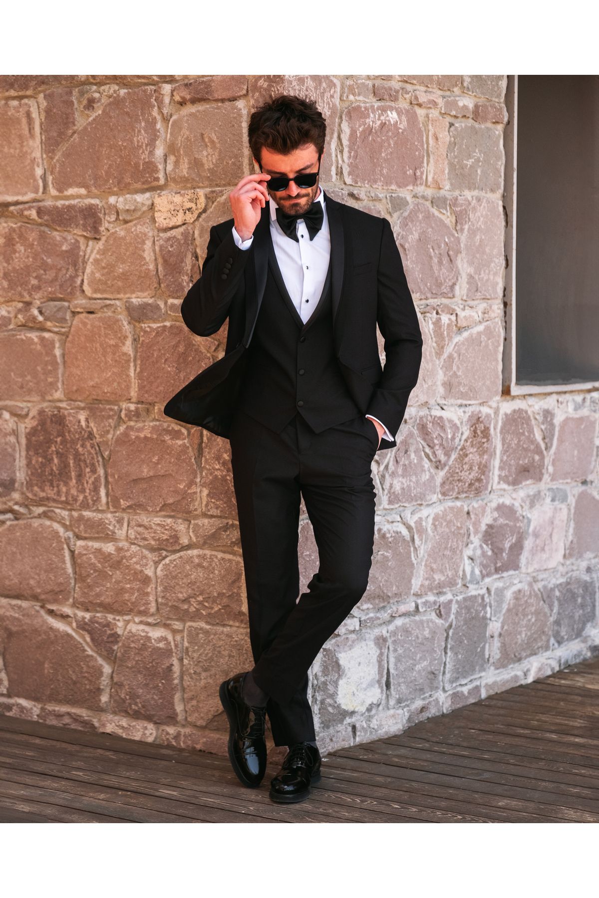 SERKAN SEVİNÇ SLİM FİT ERKEK KIRLANGIÇ YAKA SMOKİN