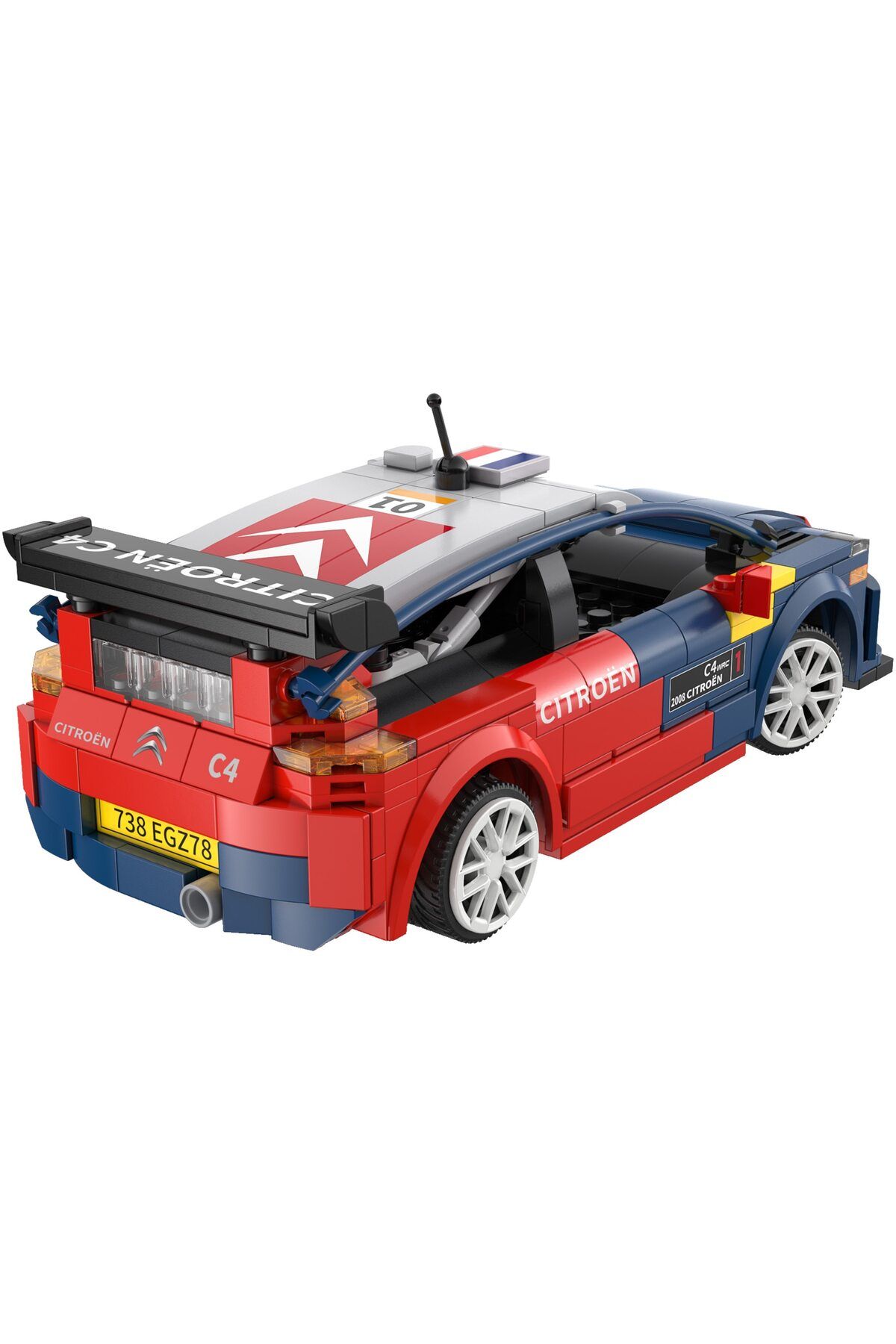 cada-Set constructie CaDa - Masinuta Citroen C4 WRC Dual Control C51078W 5