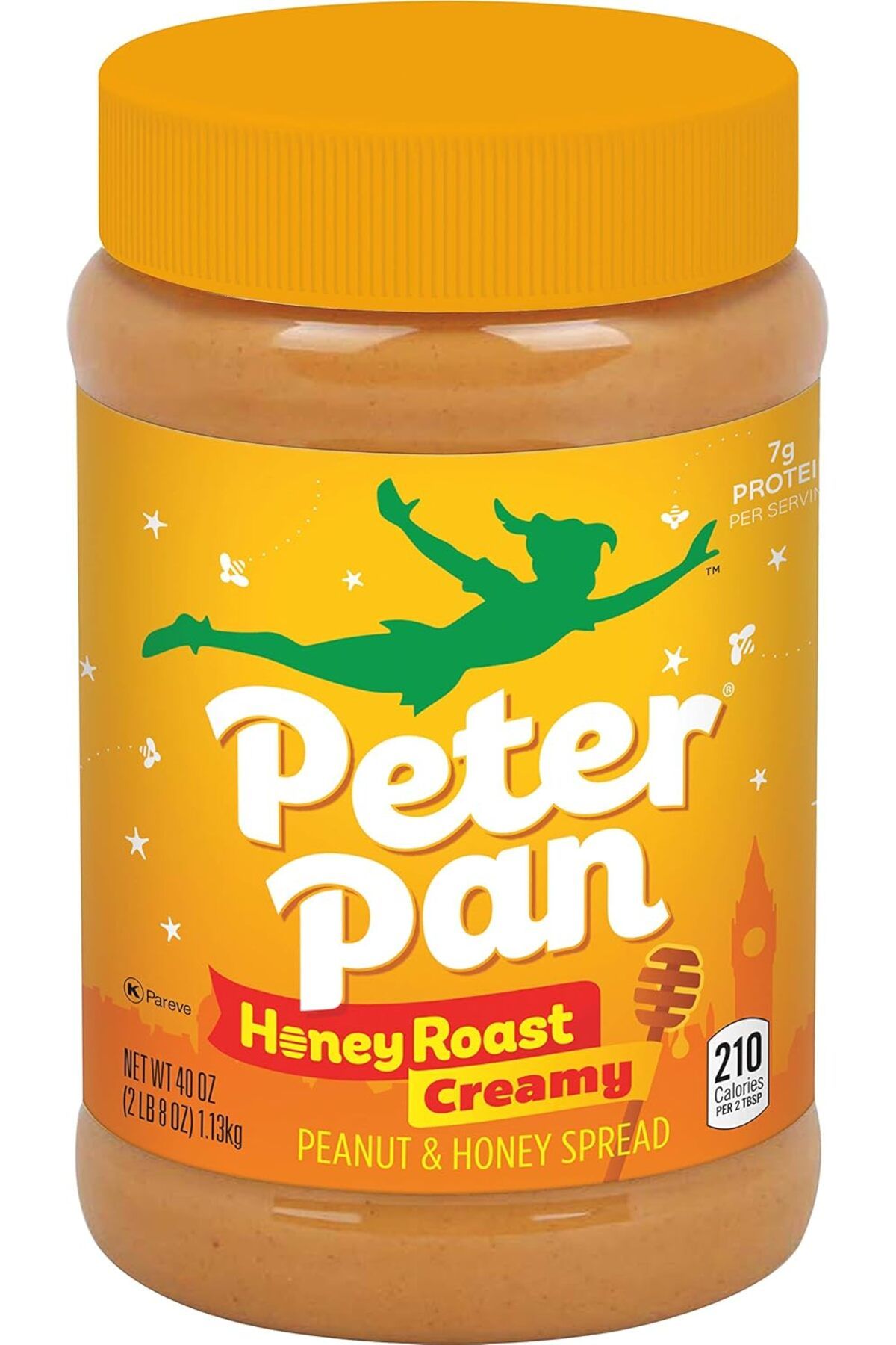 Peter Pan Honey Roast Creamy Peanut and Natural Honey Spread Ballı Fıstık Ezmesi 1.13 kg