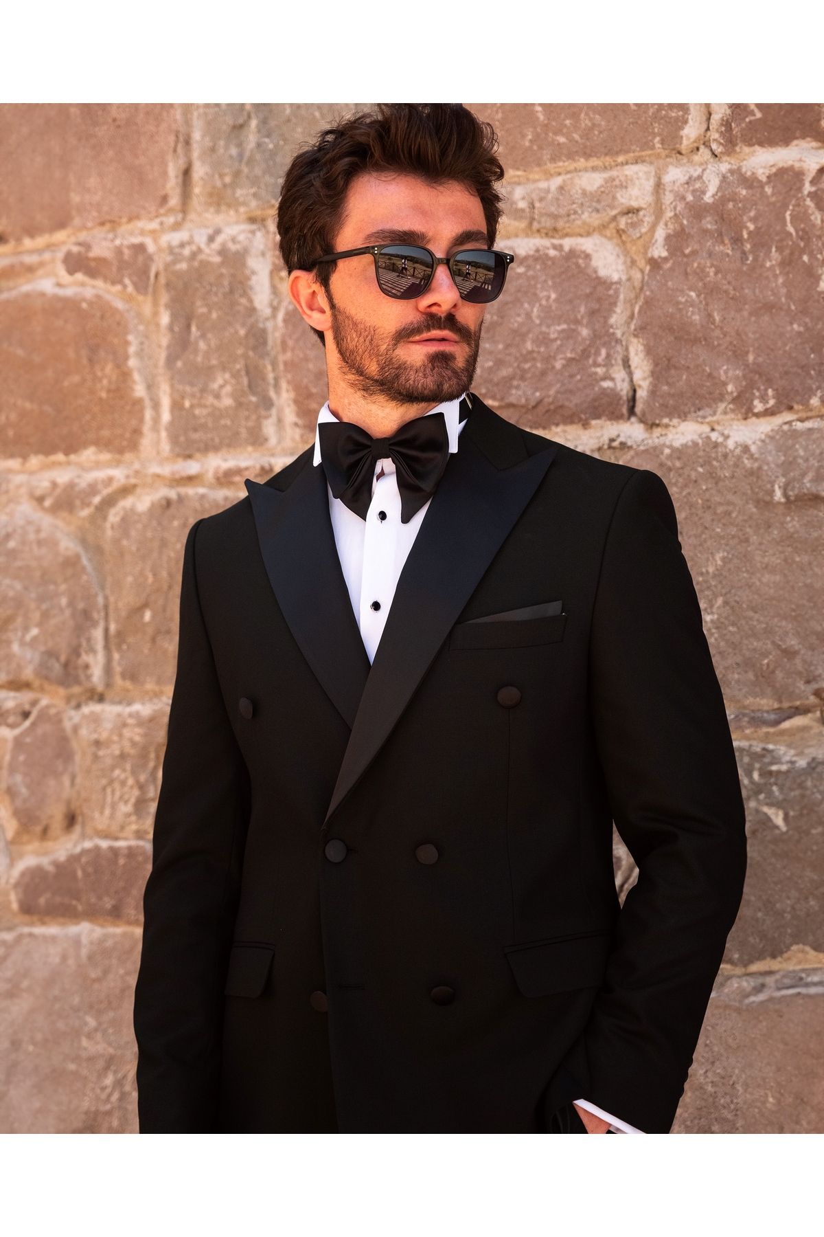 SERKAN SEVİNÇ SLİM FİT ERKEK KRUVAZE SMOKİN