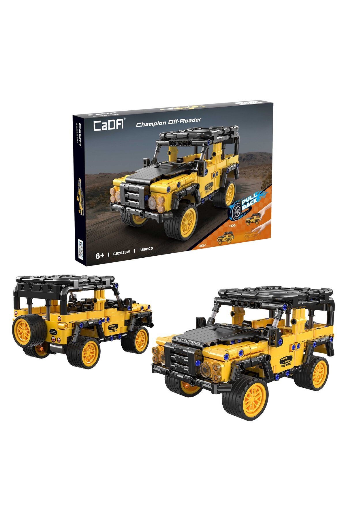 cada-Set constructie CaDa - Masinuta Defender Off-Roader 2