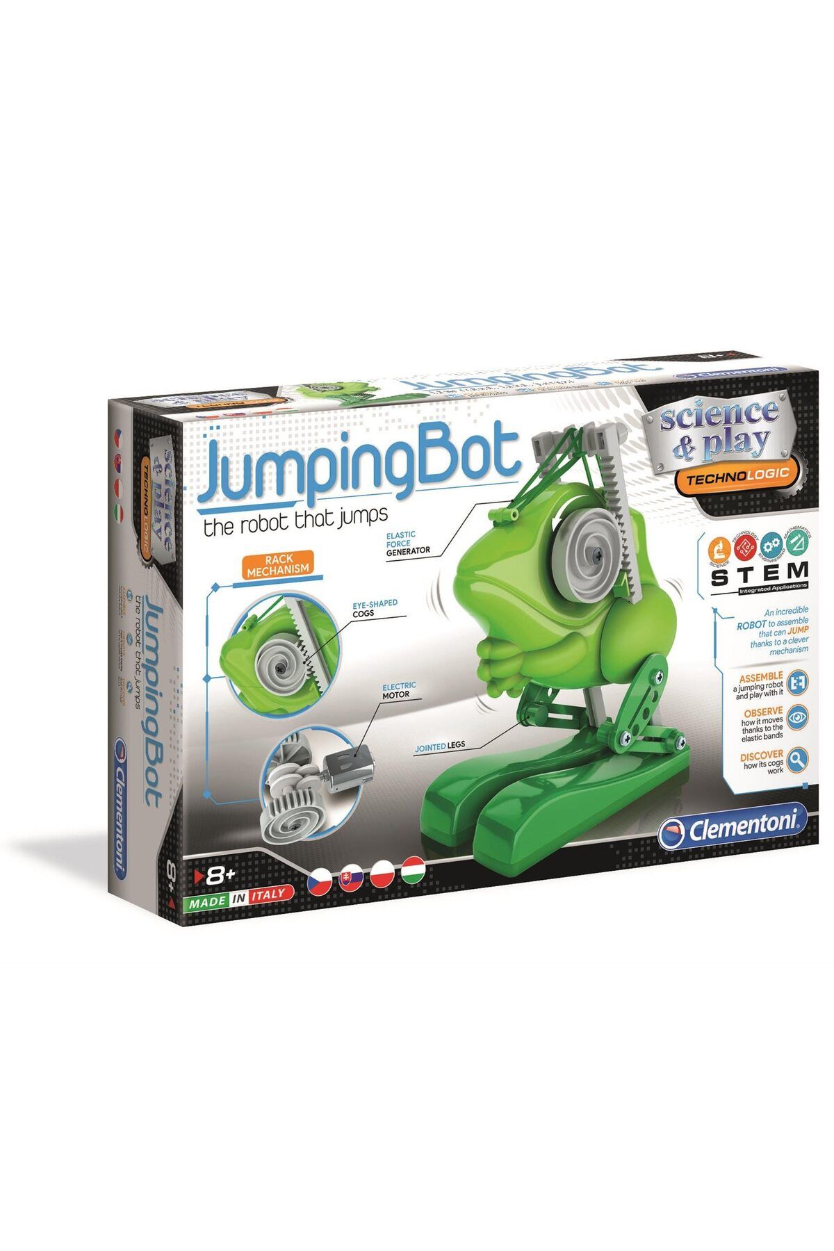 CLEMENTONI-Clementoni Game Science and Play - JumpingBot 1