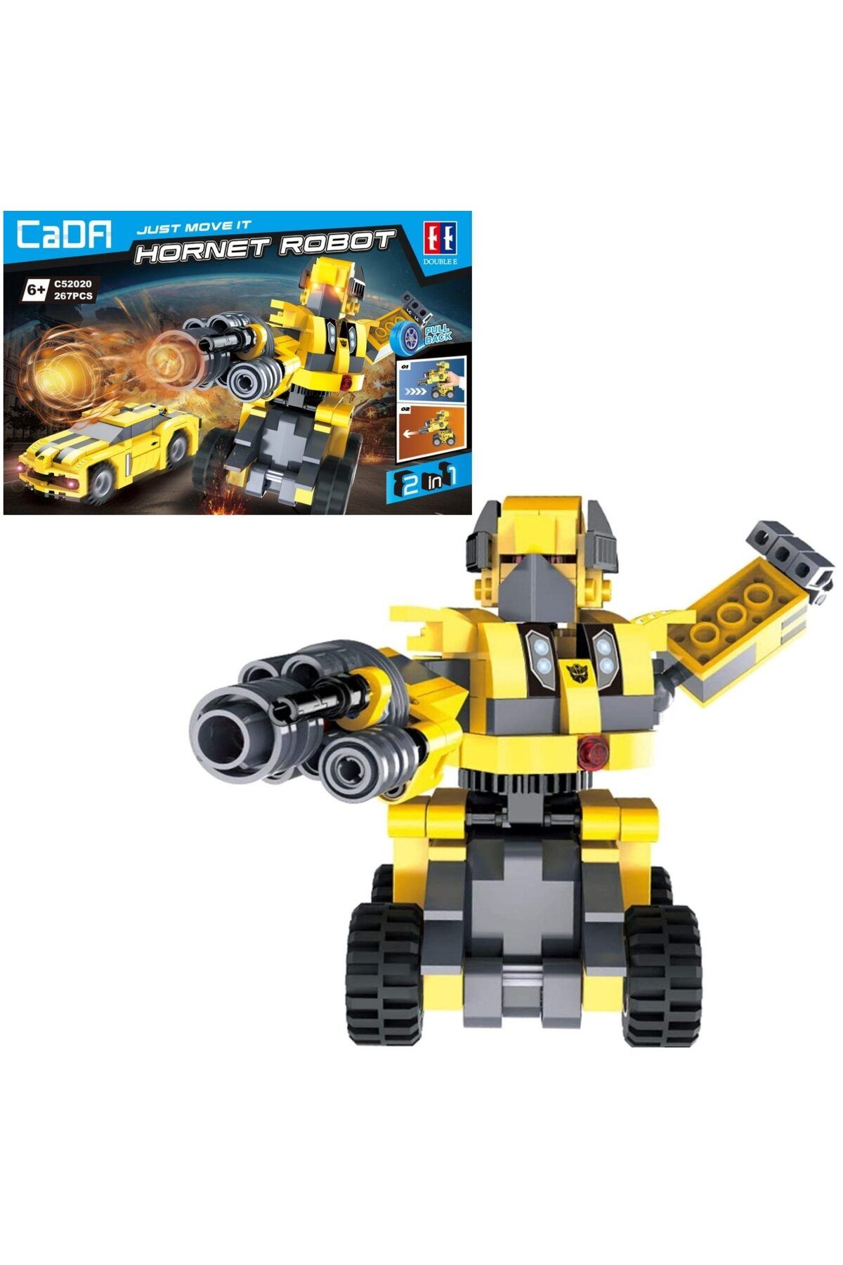 cada-CaDa construction set - Hornet 2in1 transformable robot 1